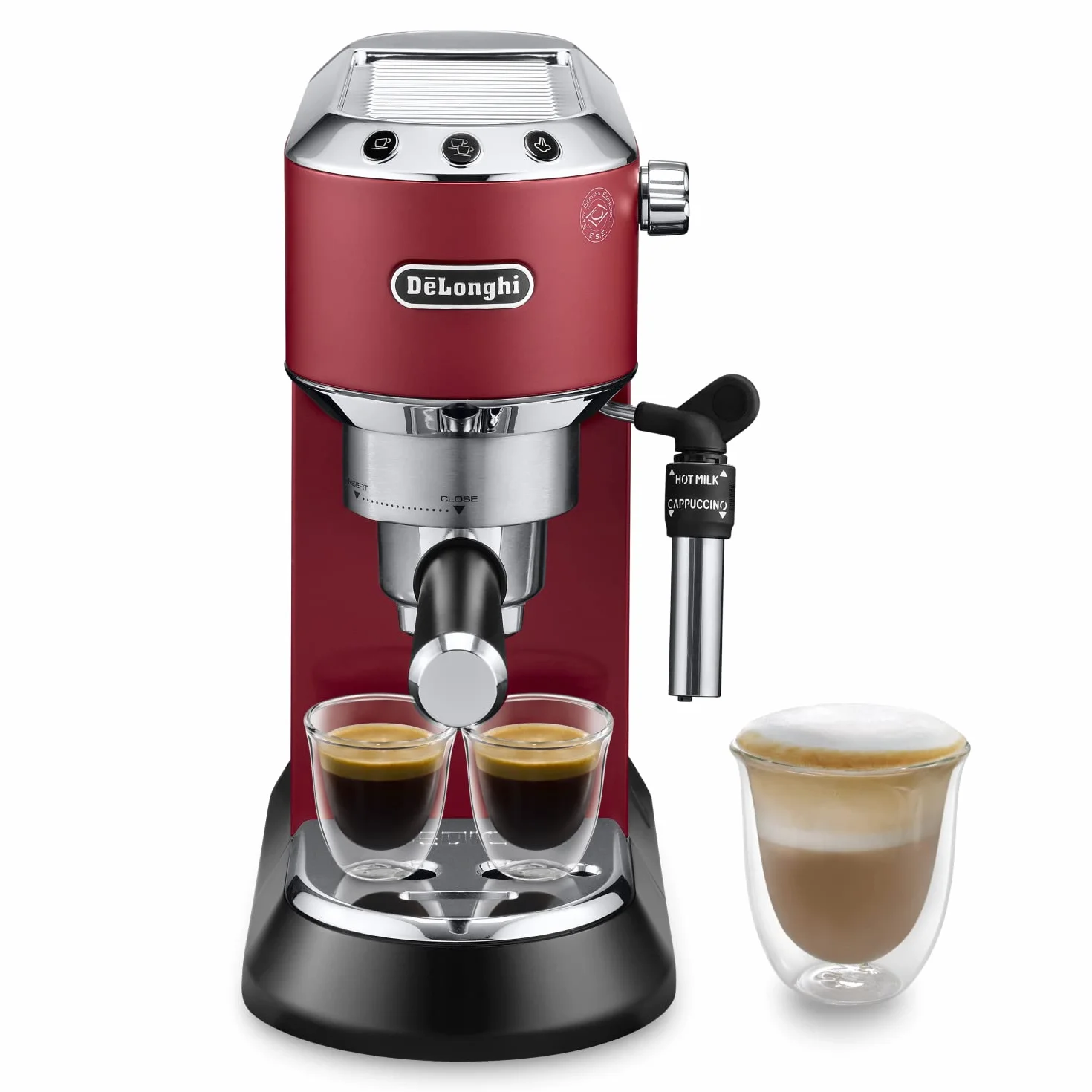 De’Longhi 132106169 EC 685 Ekspres Do Kawy, Metal, 1350 W, 1 L, Czerwony