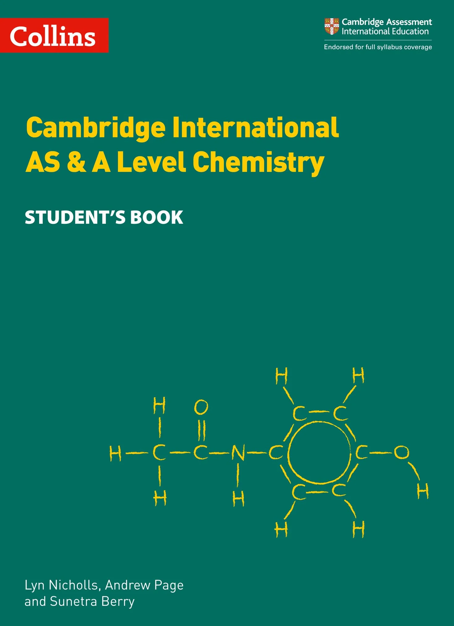 Cambridge International AS & A Level Chemistry Student's Book