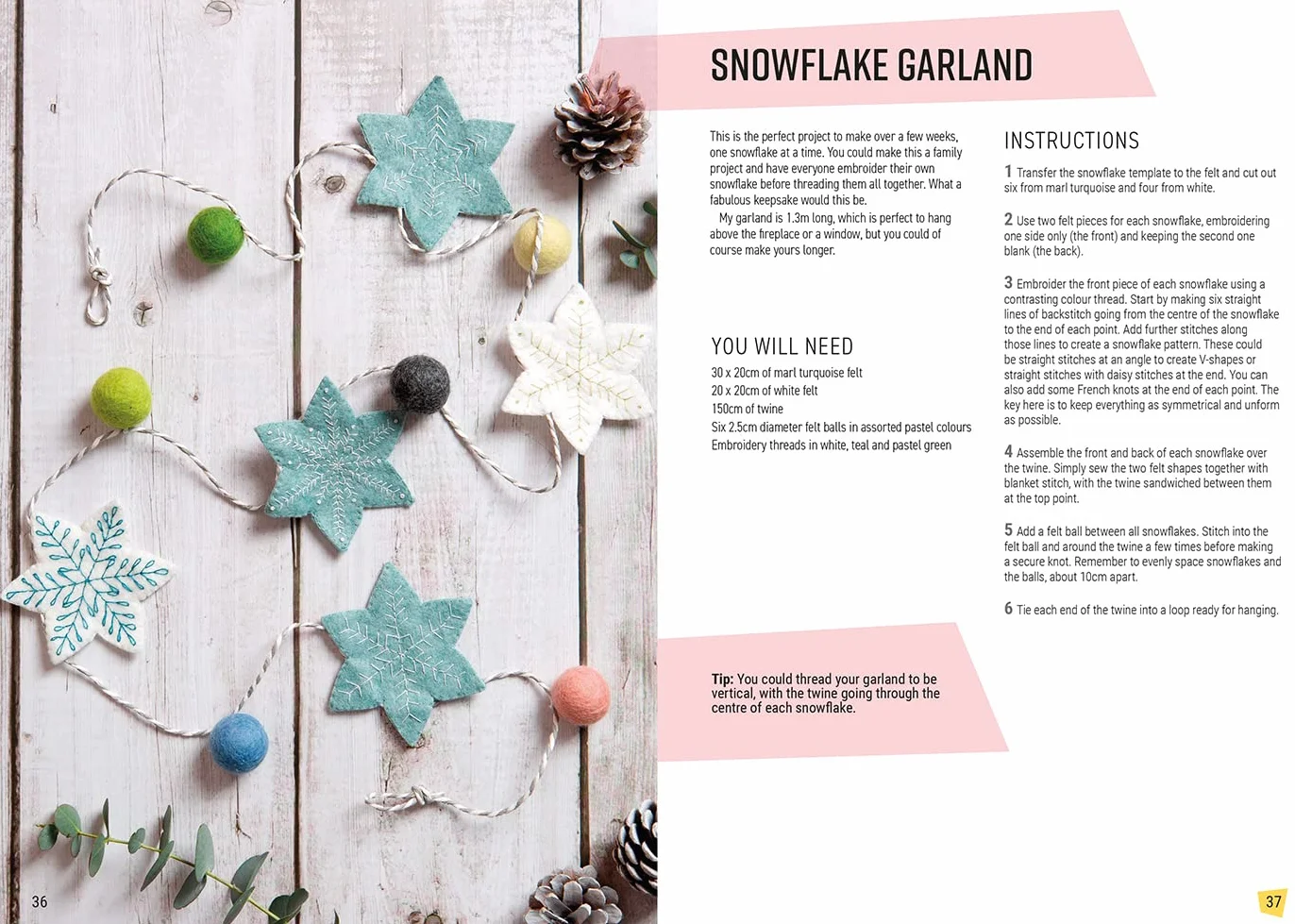 All-New Twenty to Make: Festive Felt Decorations