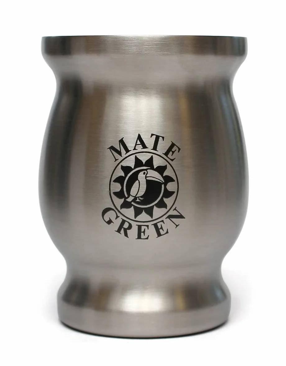 Zestaw outdoorowy | Yerbomos termos do herbaty Yerba Mate 580 ml, przenośne akcesorium do Yerba Mate, kubek ze stali nierdzewnej ze słomką do picia Bombilla, bezpieczny i trwały