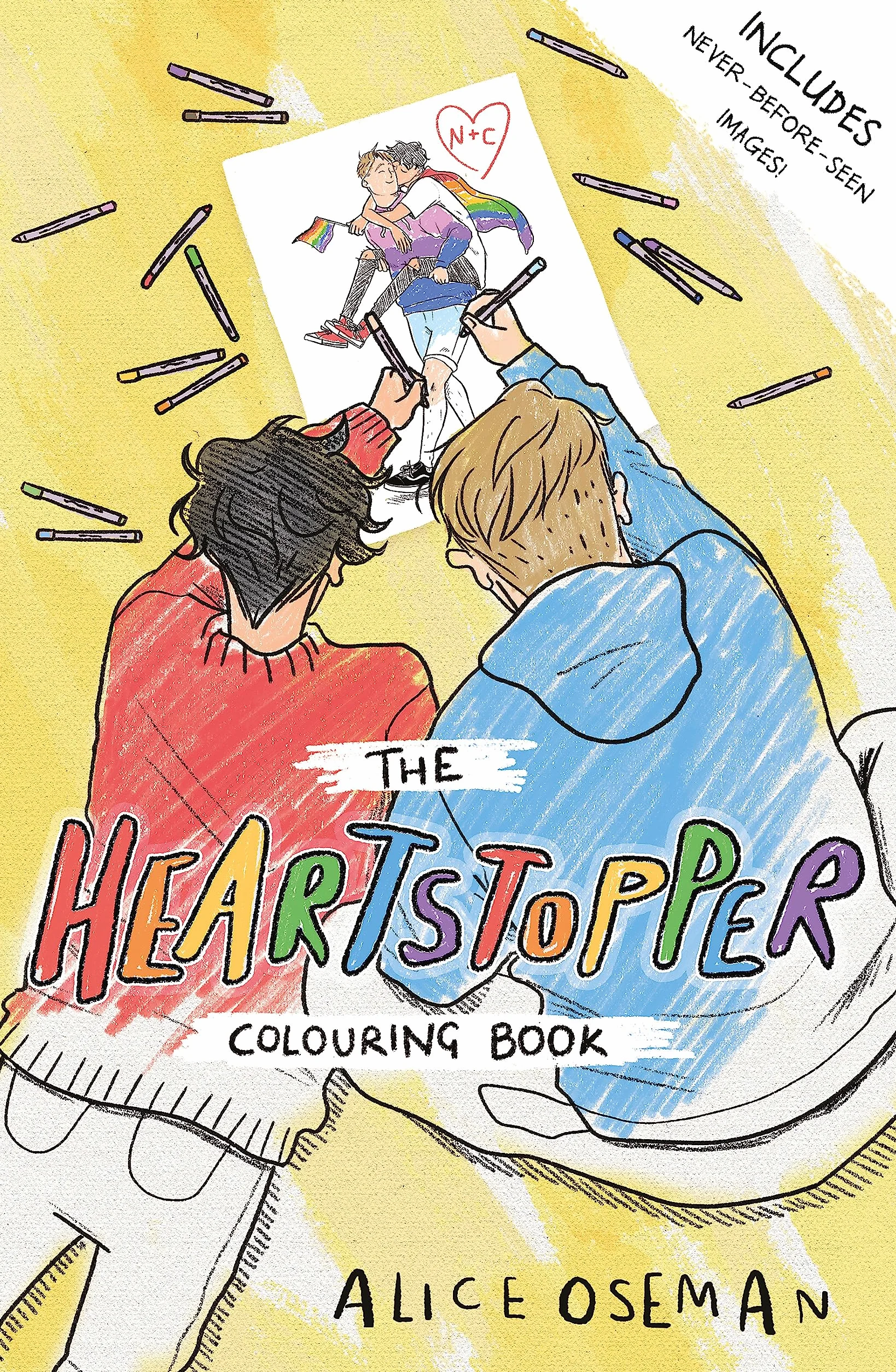 The Official Heartstopper Colouring Book: Graphic Novel Series from Netflix