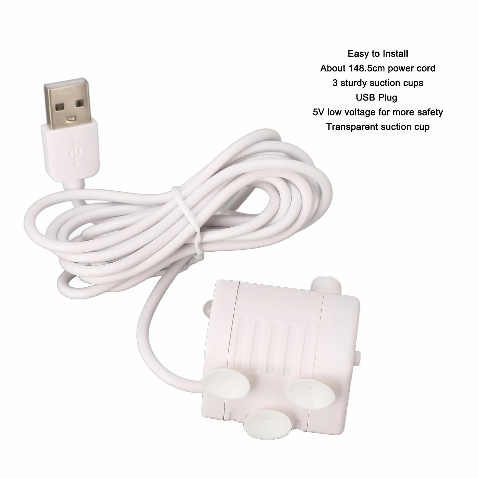 Pompa fontannowa PET USB bezszczotkowa silnik DC do fontanny Bonsai