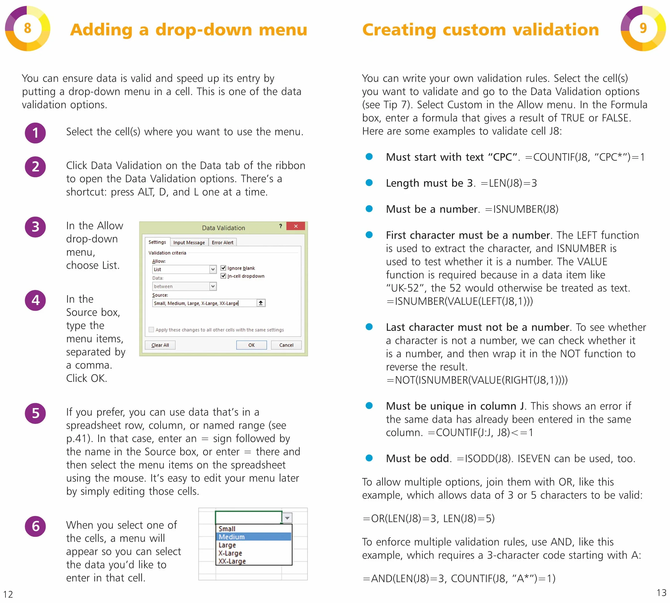 100 Top Tips - Microsoft Excel