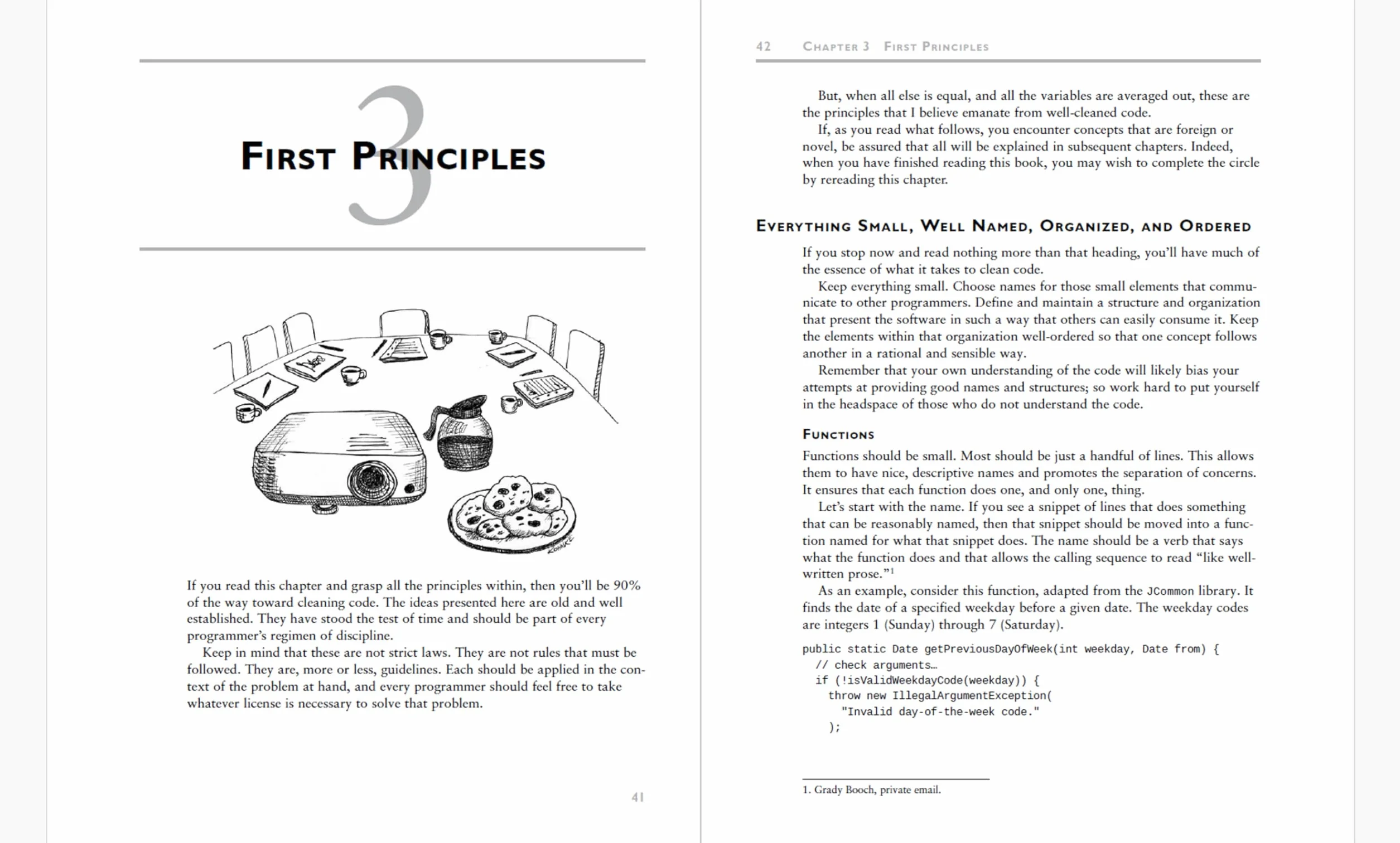 Clean Code: A Handbook of Agile Software Craftsmanship