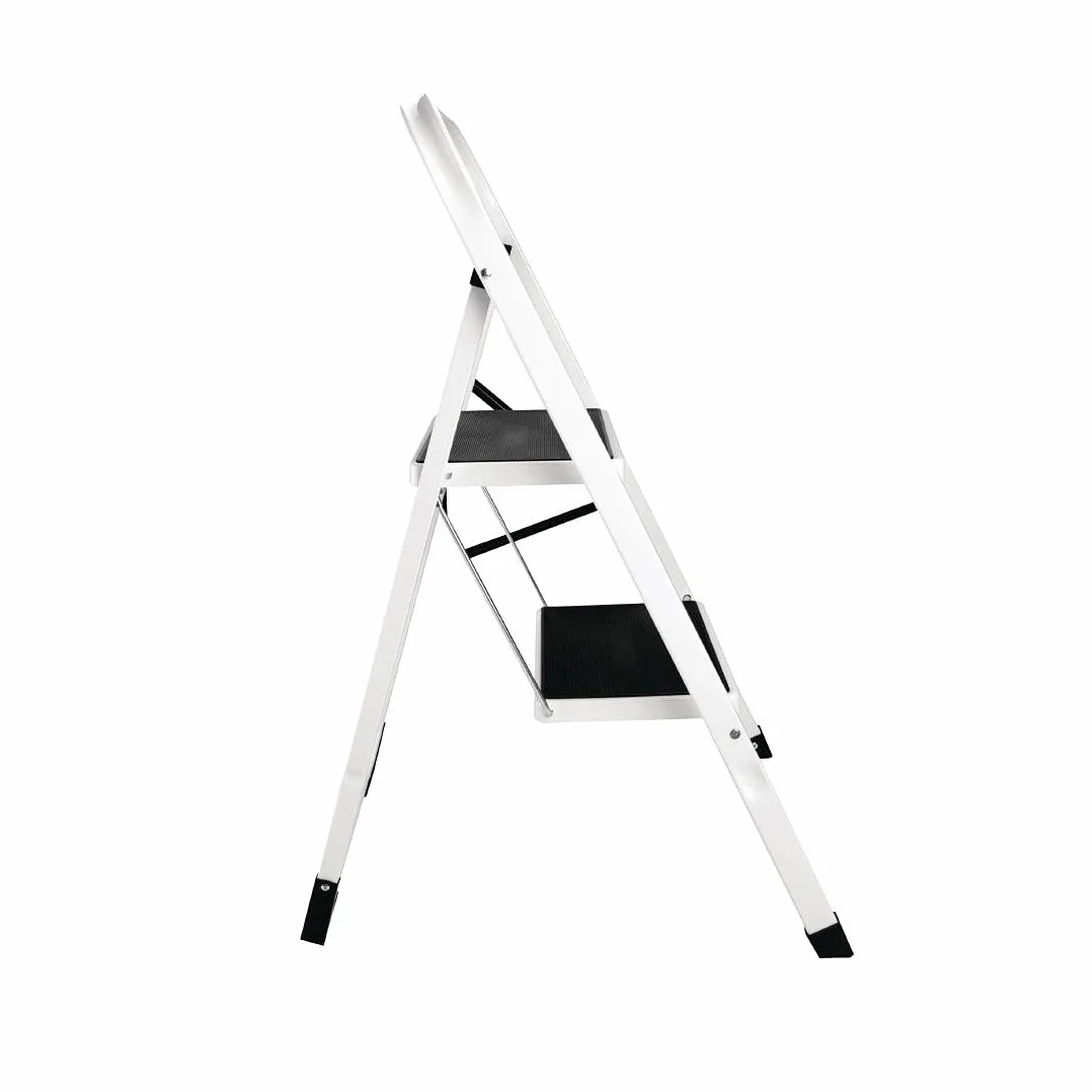 Vogue Składany stołek schodowy 2 bieżniki 900 x 470 x 30 mm stalowa składana drabina