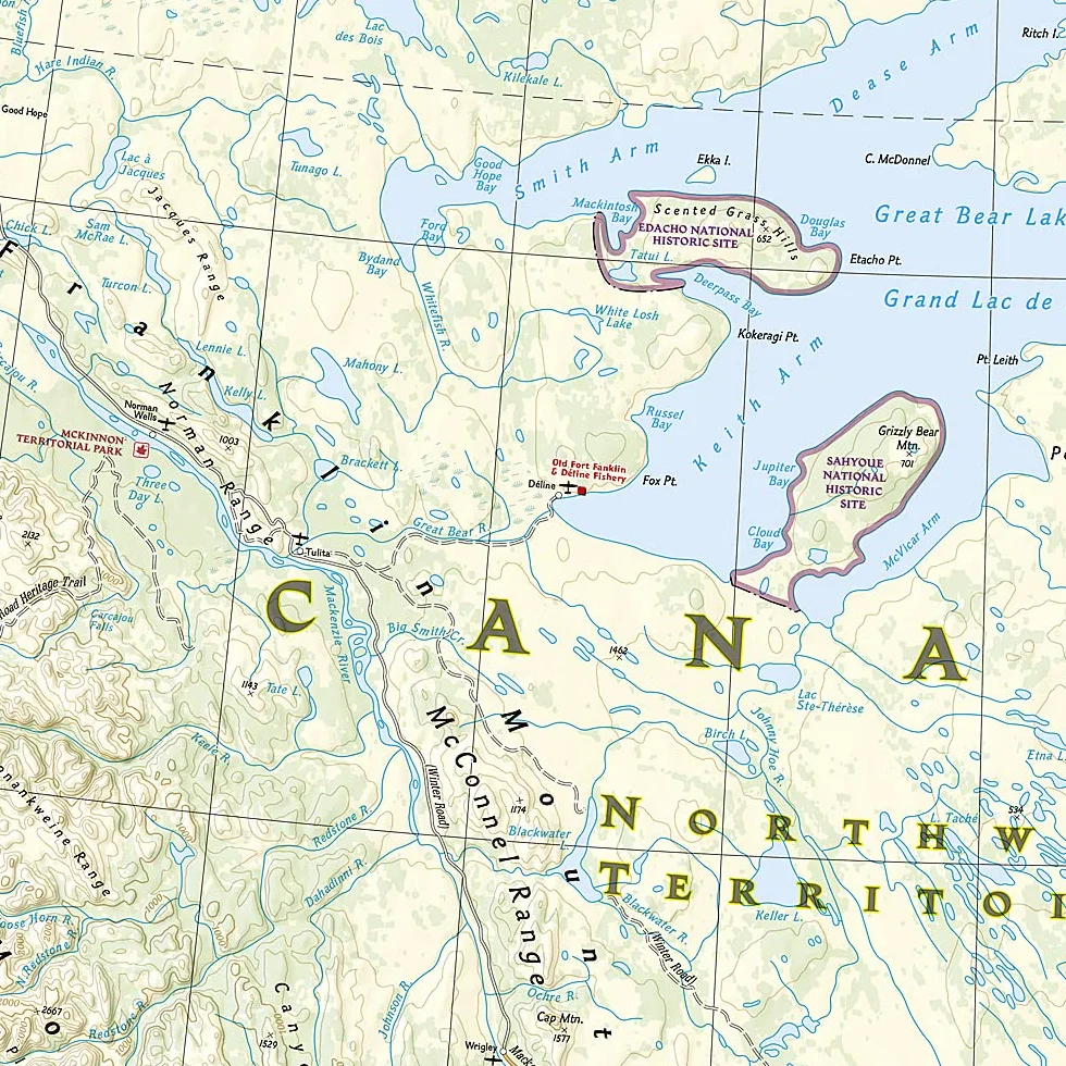 CANADA WEST 1/2M1: Adventure Maps: 3113