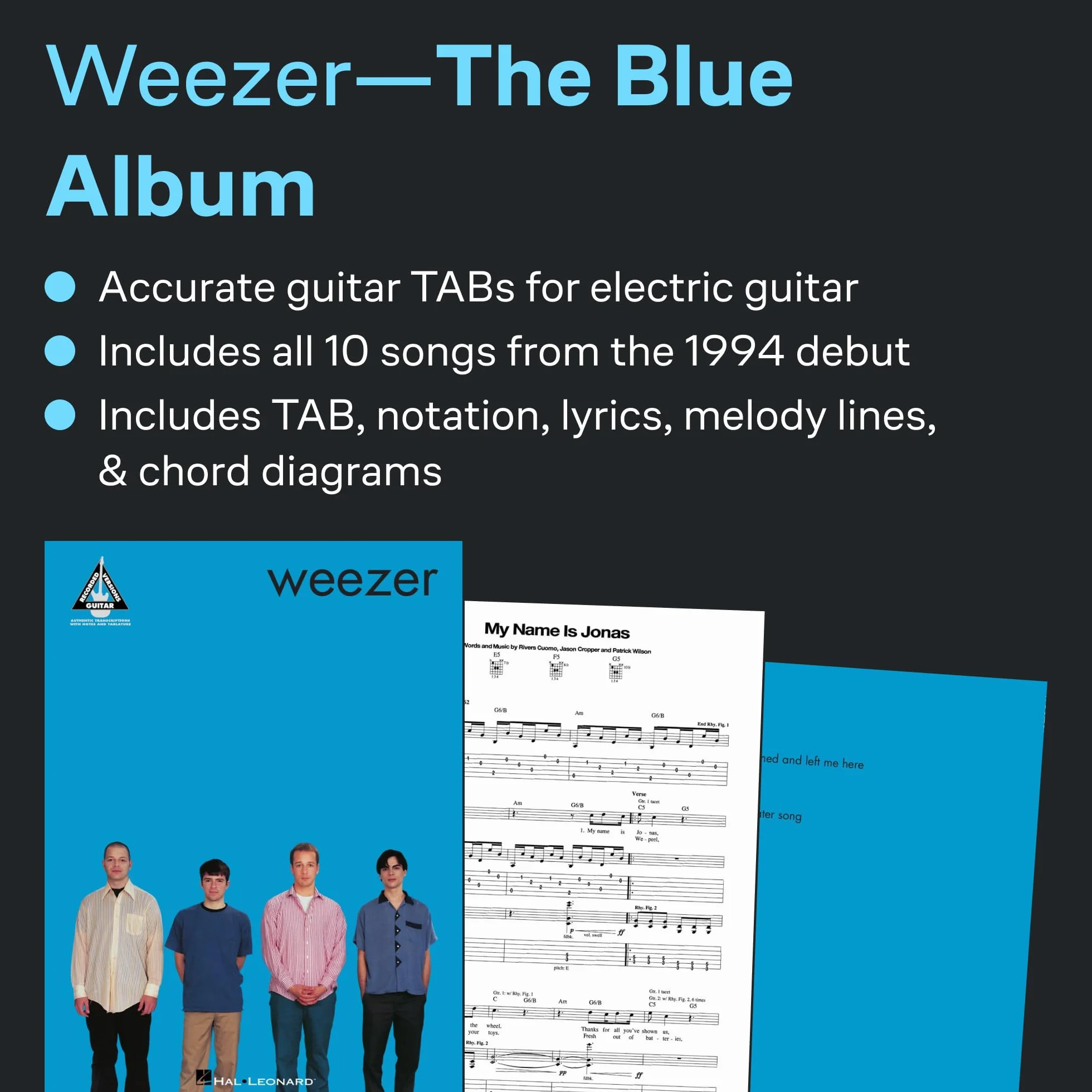 Weezer (the blue album) guitare