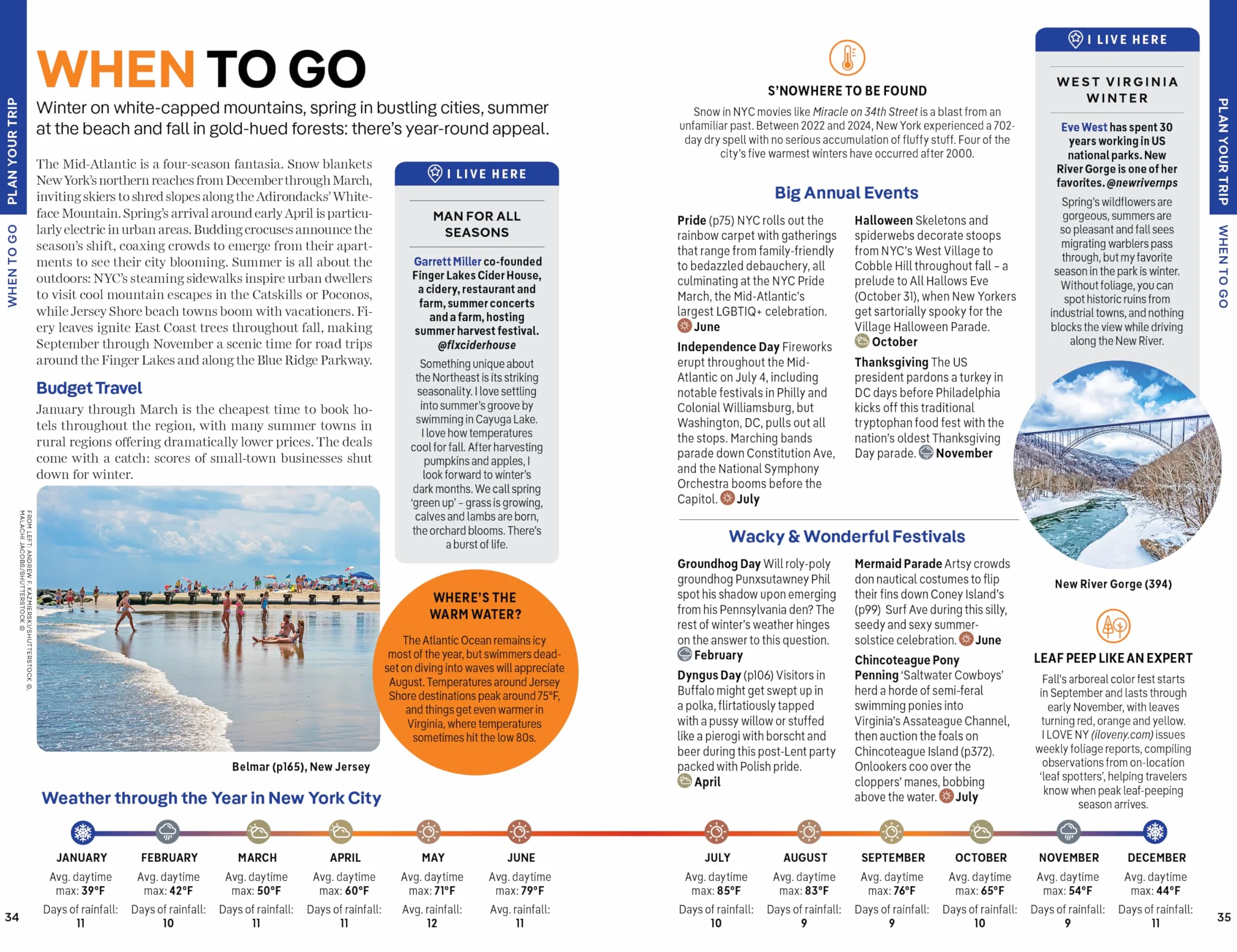 New York & the Mid-Atlantic 3ed -anglais-: Plan the Trip of a Lifetime | Detailed Itineraries & Maps | Insider Tips | Covers New York State, Philadelphia, Pennsylvania and more