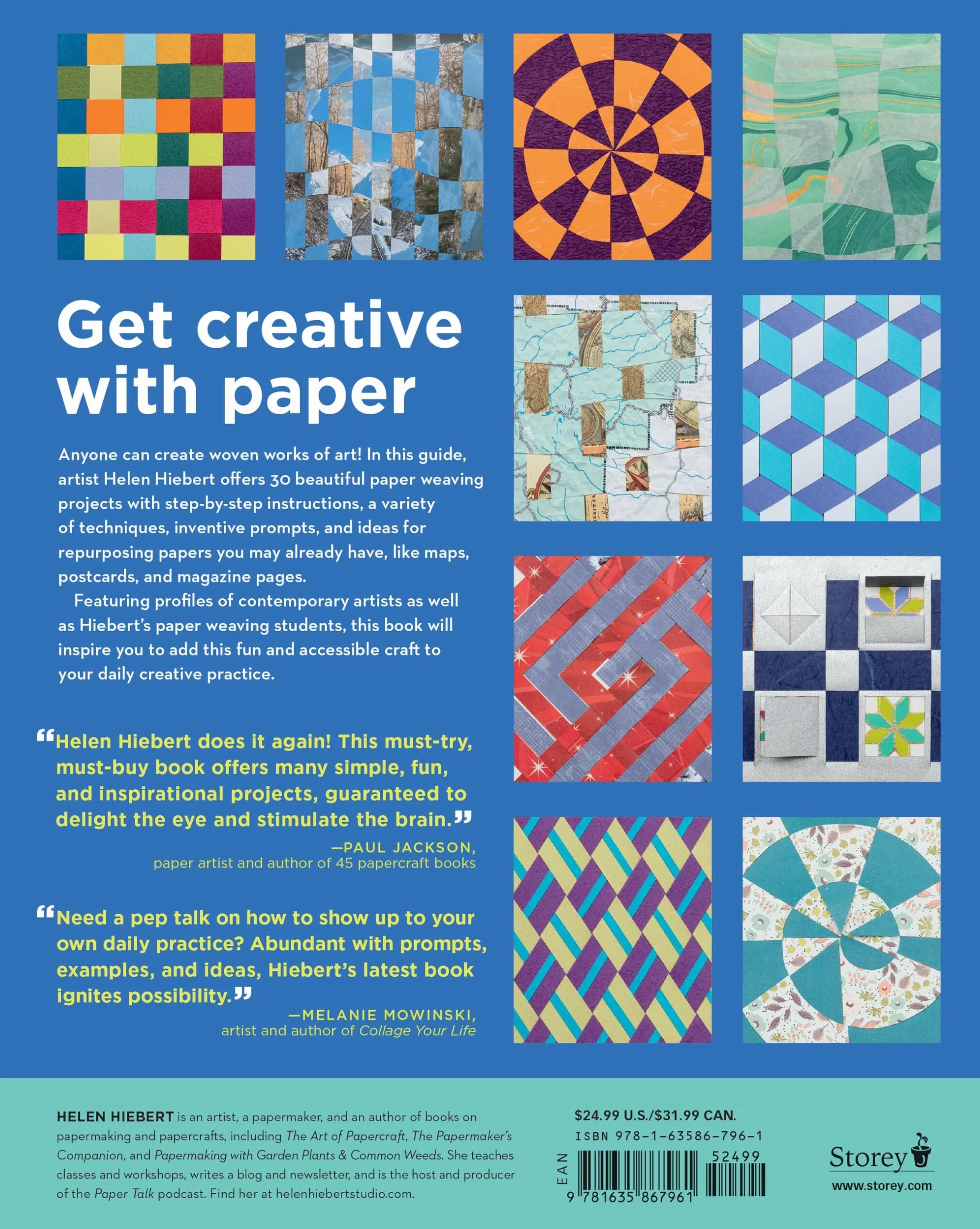 Weaving with Paper: 30 Projects to Expand Your Creativity with Inventive Techniques, Intriguing Prompts, and Inspiring Works of Art