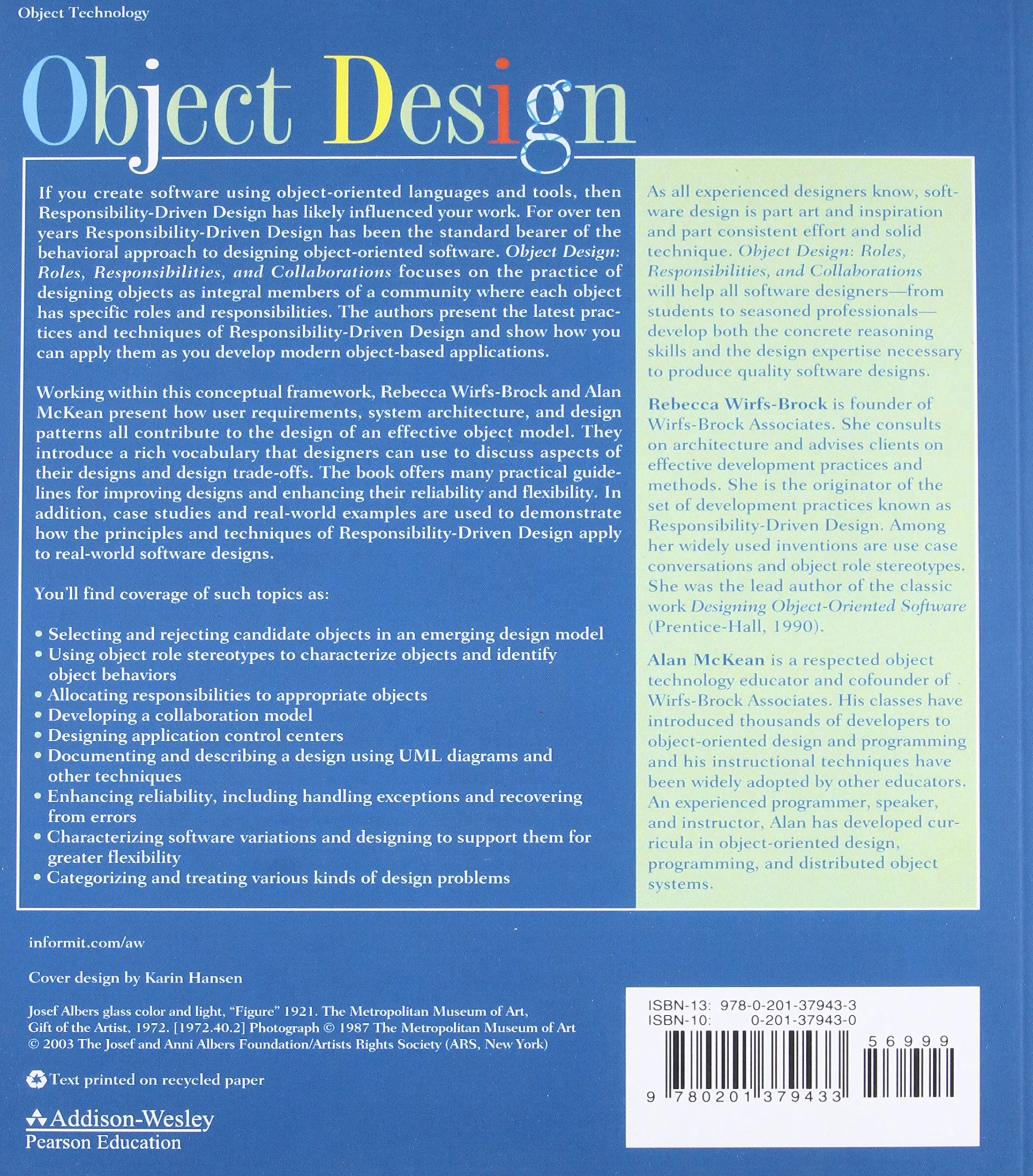 Object Design: Roles, Responsibilities, and Collaborations