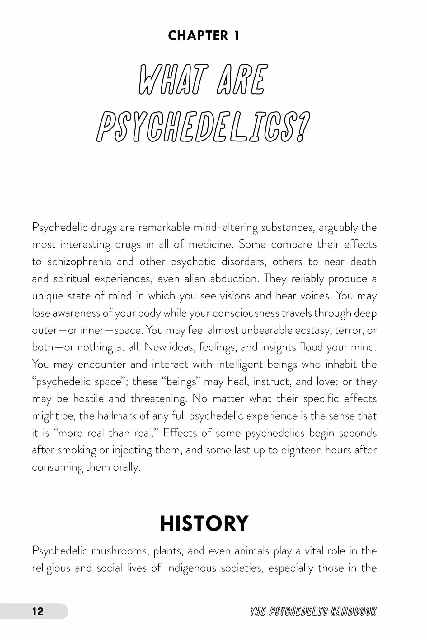The Psychedelic Handbook: A Practical Guide to Psilocybin, LSD, Ketamine, MDMA, and Ayahuasca