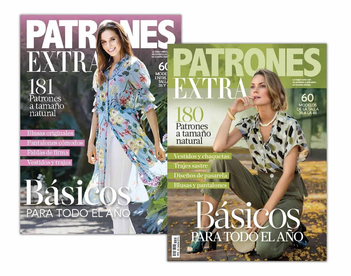 Pack especial modelos básicos y fáciles: 2 revistas extra Patrones