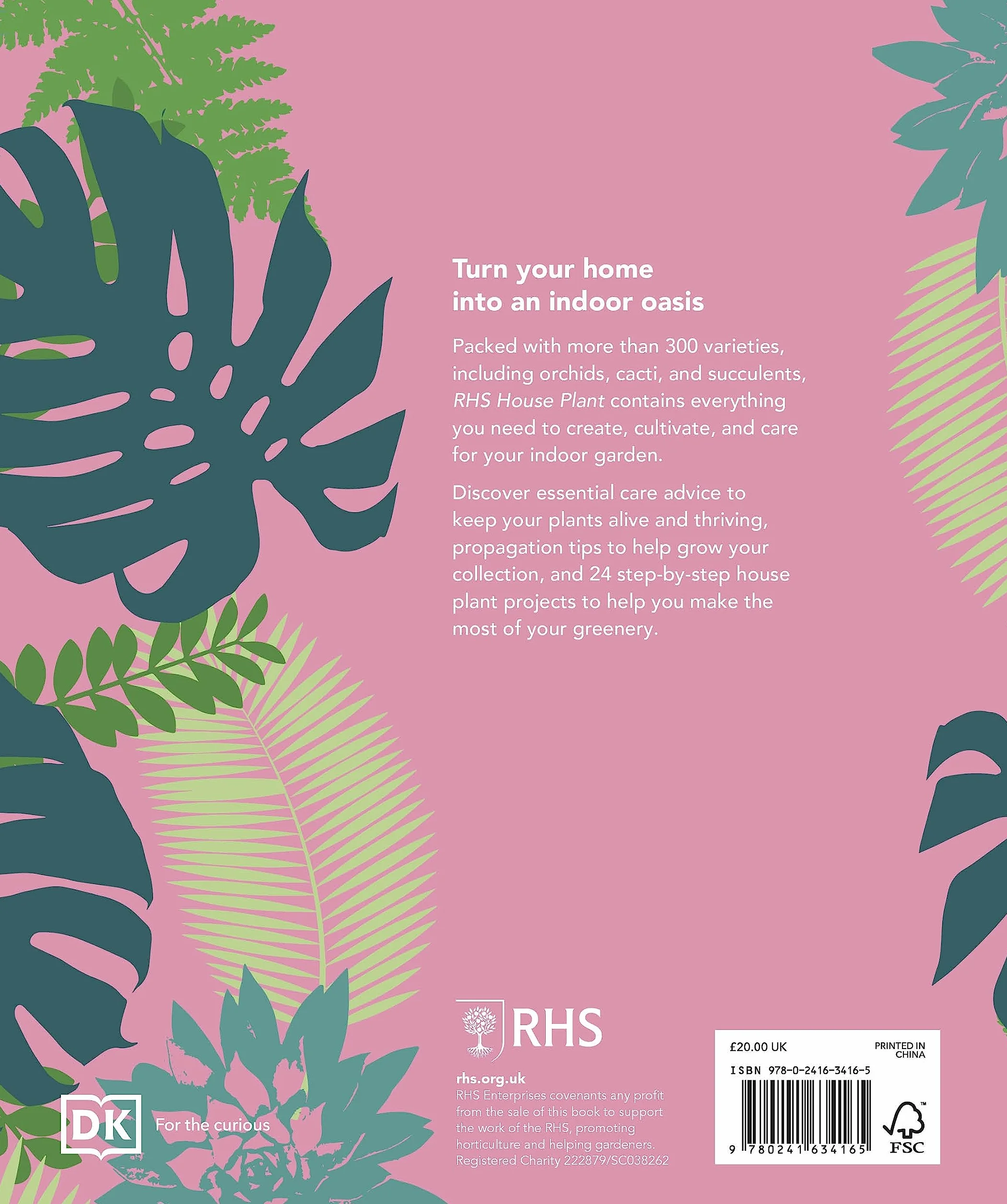 RHS House Plant: Practical Advice for All House Plants, Cacti and Succulents