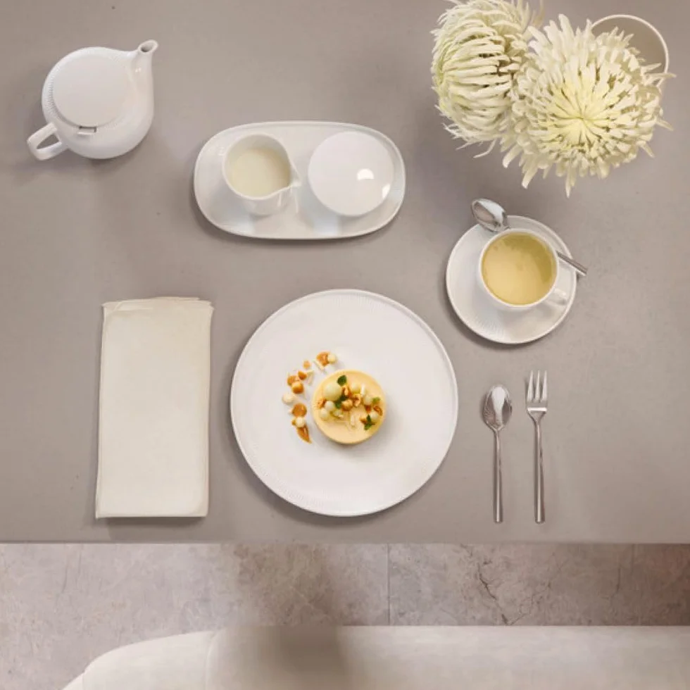 Villeroy & Boch - Afina mlecznik/sosjerka, dzbanuszek do mleka, śmietany i sosów, można myć w zmywarce, można używać w kuchence mikrofalowej, porcelana Premium Made in Germany, biały