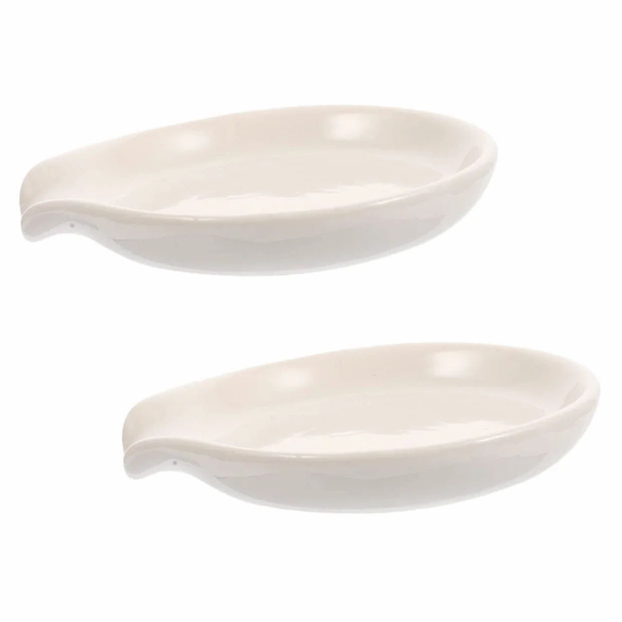 MAGICLULU 2 Szt Ceramiczny Stojak Na Łyżkę Zestaw Podstawek Pod Łyżkę