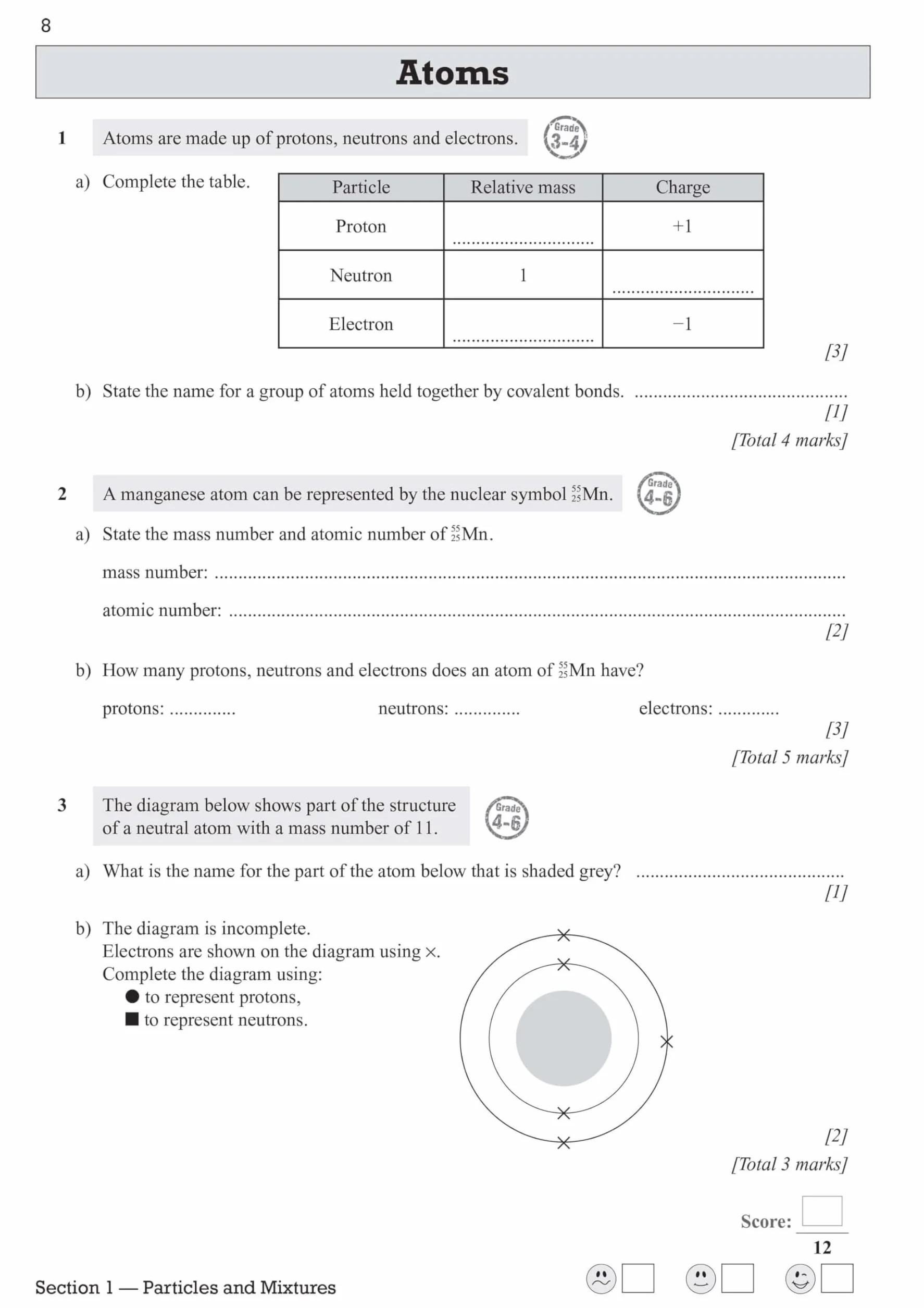 Edexcel International GCSE Chemistry Exam Practice Workbook (with Answers)