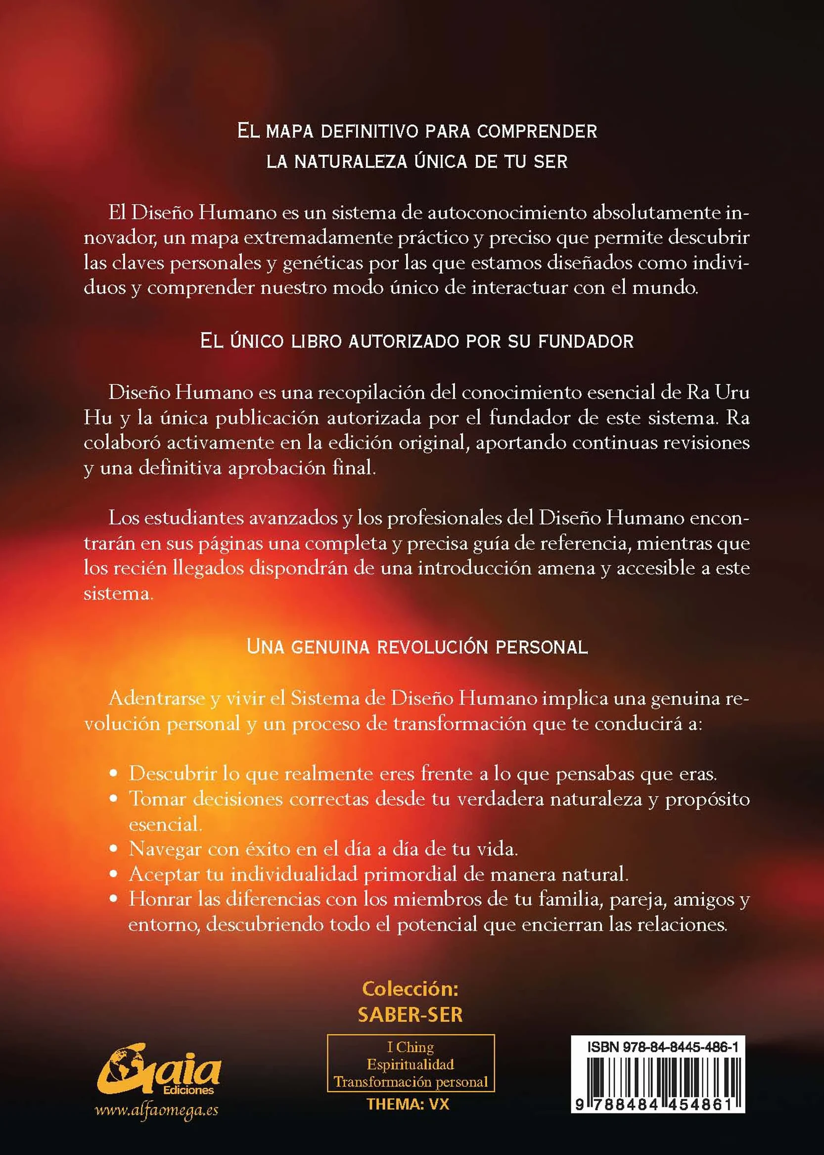 Diseño humano: El revolucionario sistema de autoconocimiento