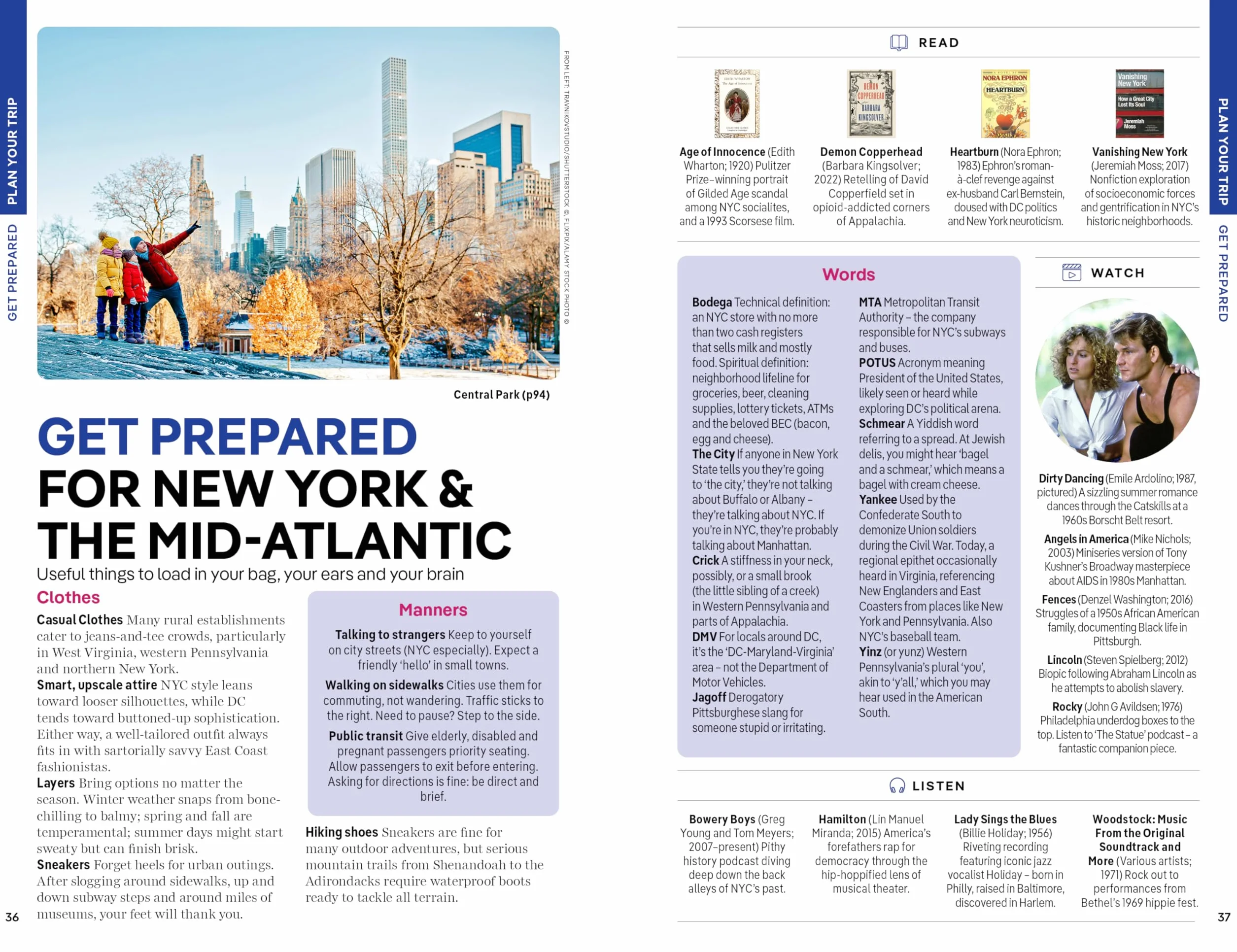 New York & the Mid-Atlantic 3ed -anglais-: Plan the Trip of a Lifetime | Detailed Itineraries & Maps | Insider Tips | Covers New York State, Philadelphia, Pennsylvania and more