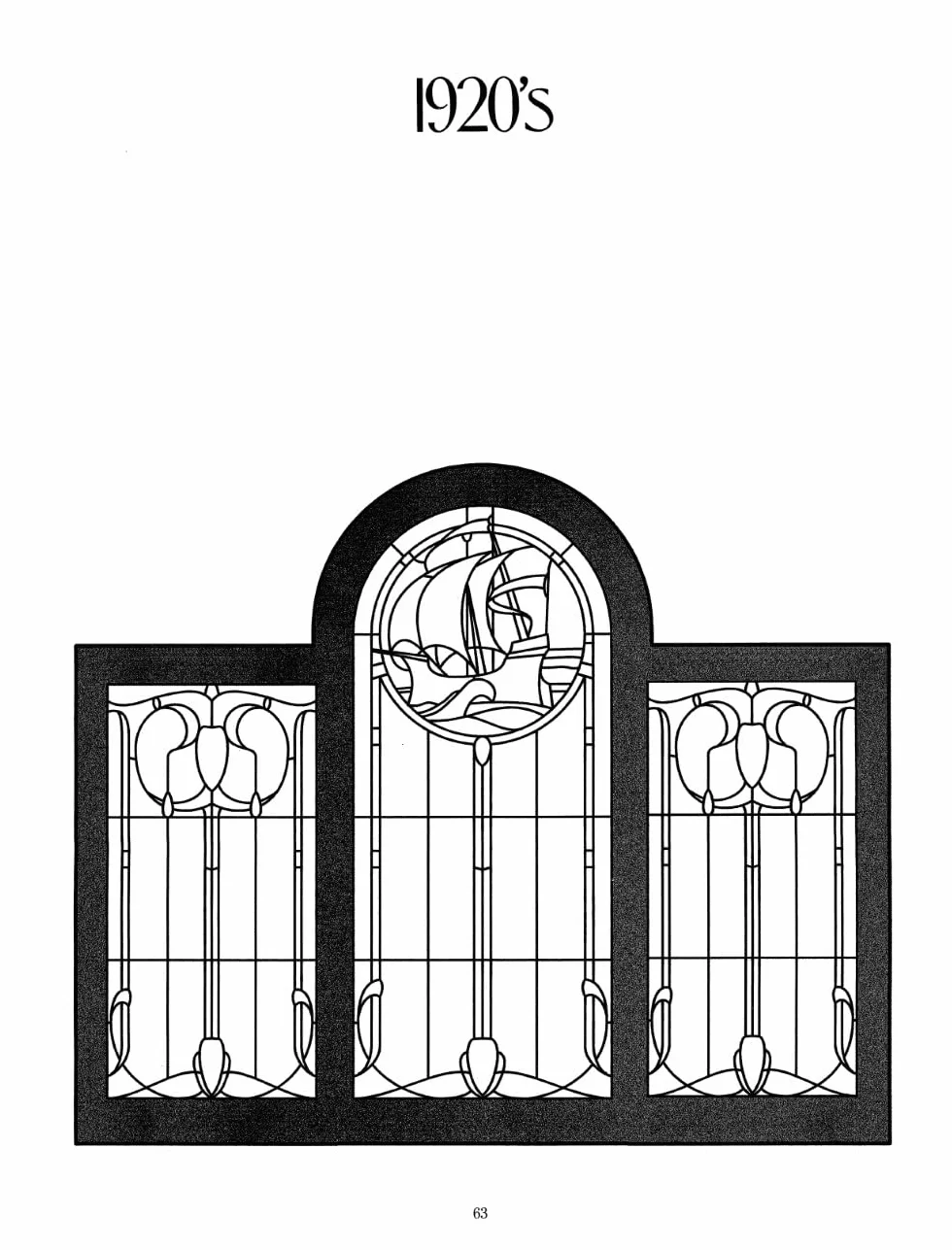 390 Traditional Stained Glass Designs