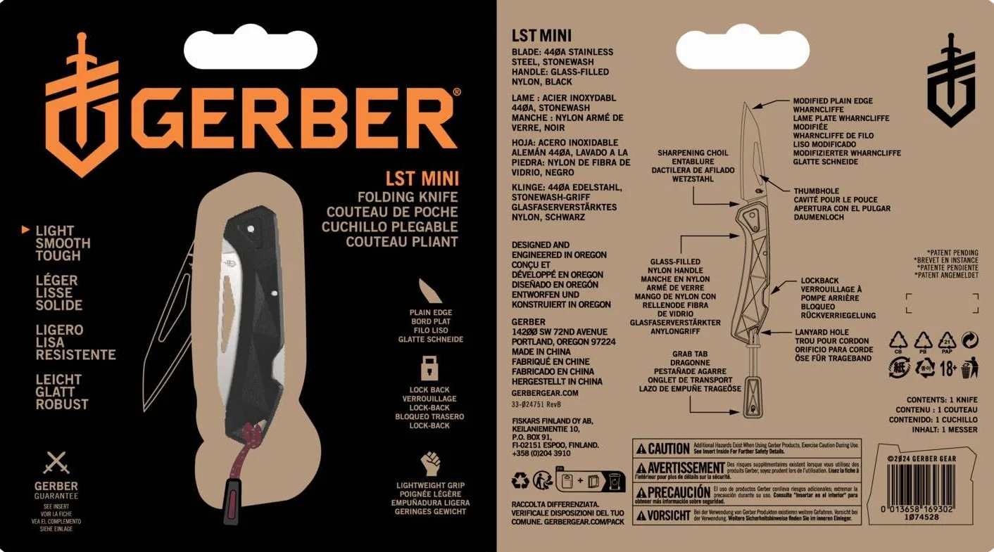 Gerber LST Mini Pocket Knife