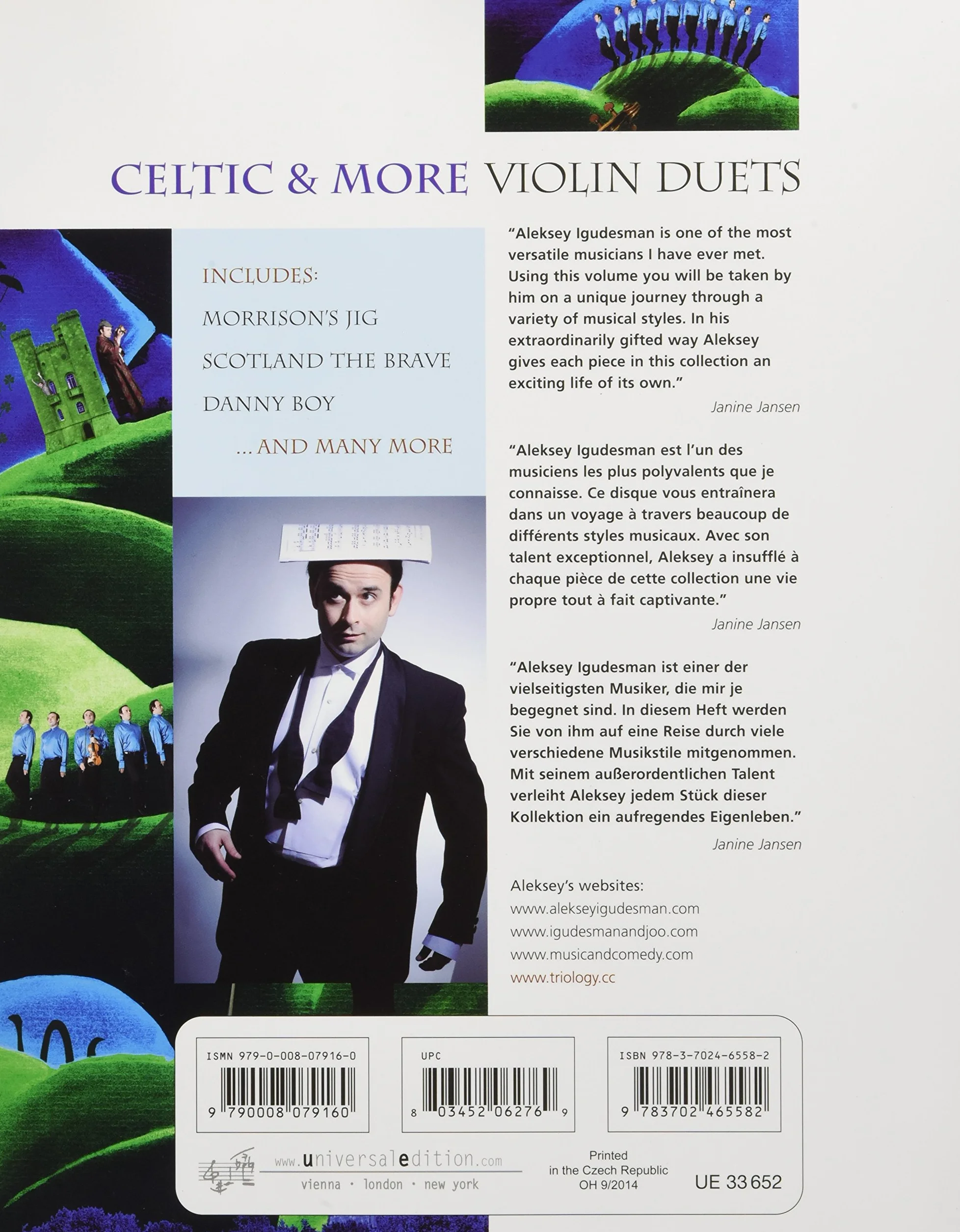 Celtic & More: Violin Duets. für 2 Violinen. Spielpartitur.
