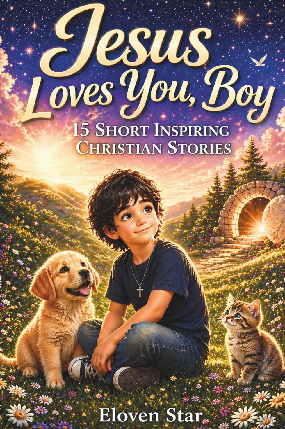 Jesus Loves You Boy: Inspiring Short Stories of Faith, Friendship, and Confidence for Boys — Christian Book for Kids