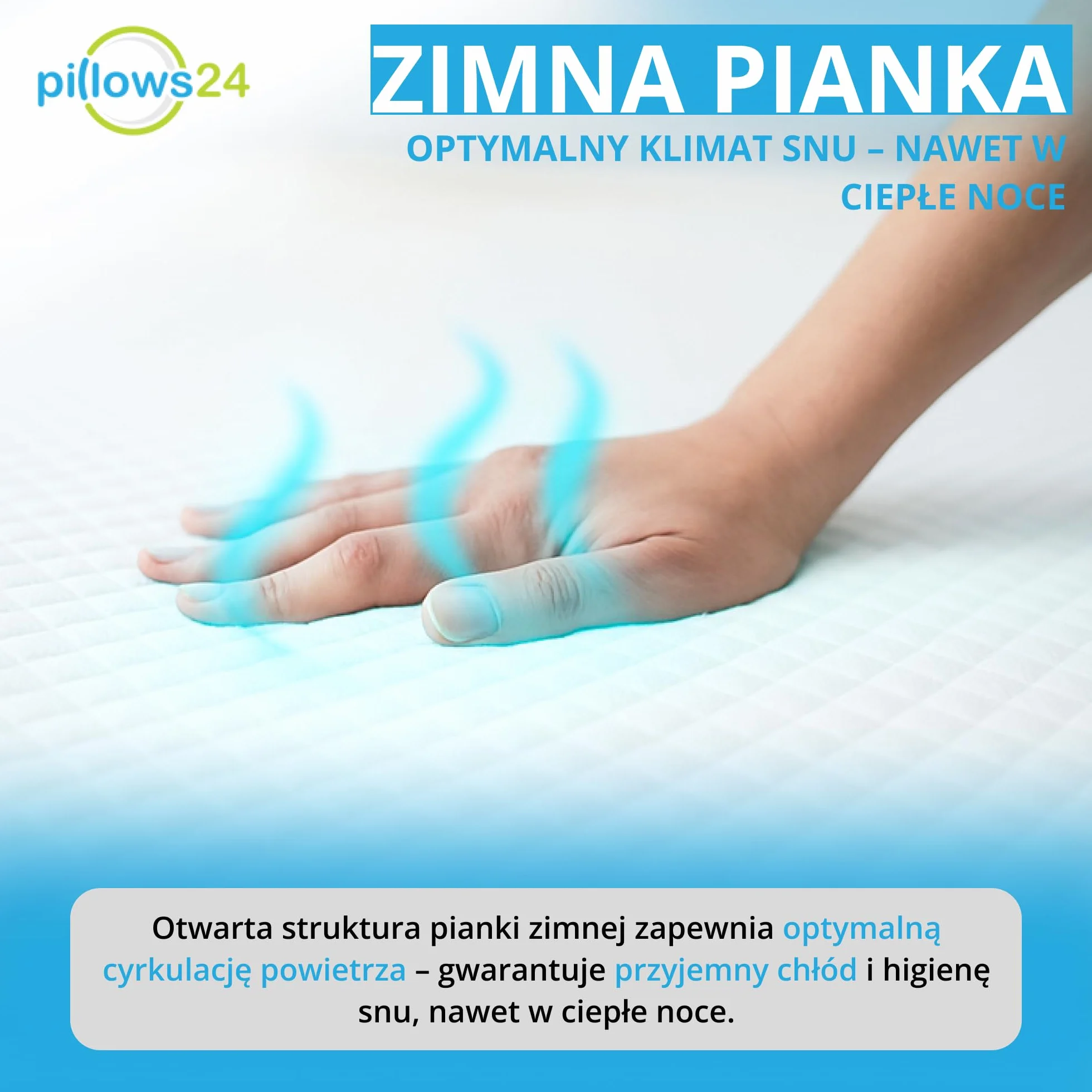 7-strefowy materac 160x200 | Wysokość 16 cm | Materac z pianki zimnej, 2 twardości H2/H3 | Pokrowiec można prać do 60°C | Certyfikat Oeko-Tex | Wyprodukowano w Polsce