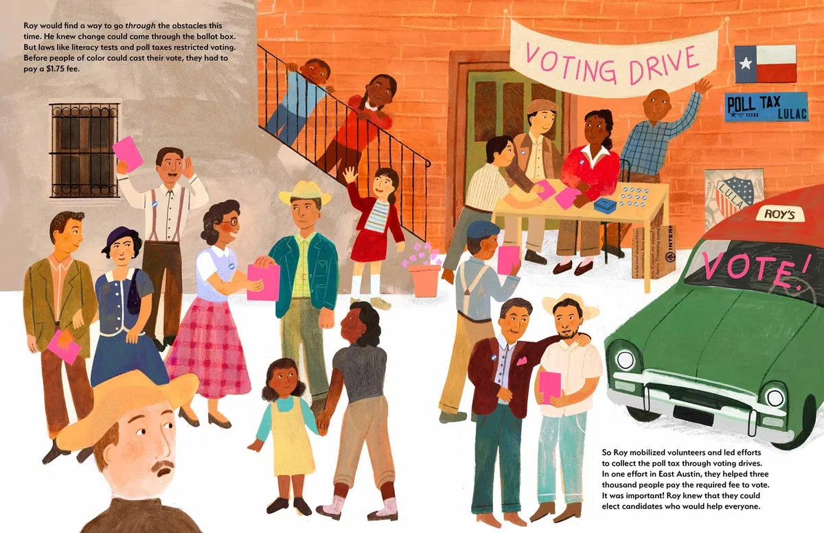 Taxi for Everyone: How Roy Velasquez Fought for Equality (An Antiracist Picture Book Biography about Community Building and Overcoming Discrimination for Kids Ages 4-8)