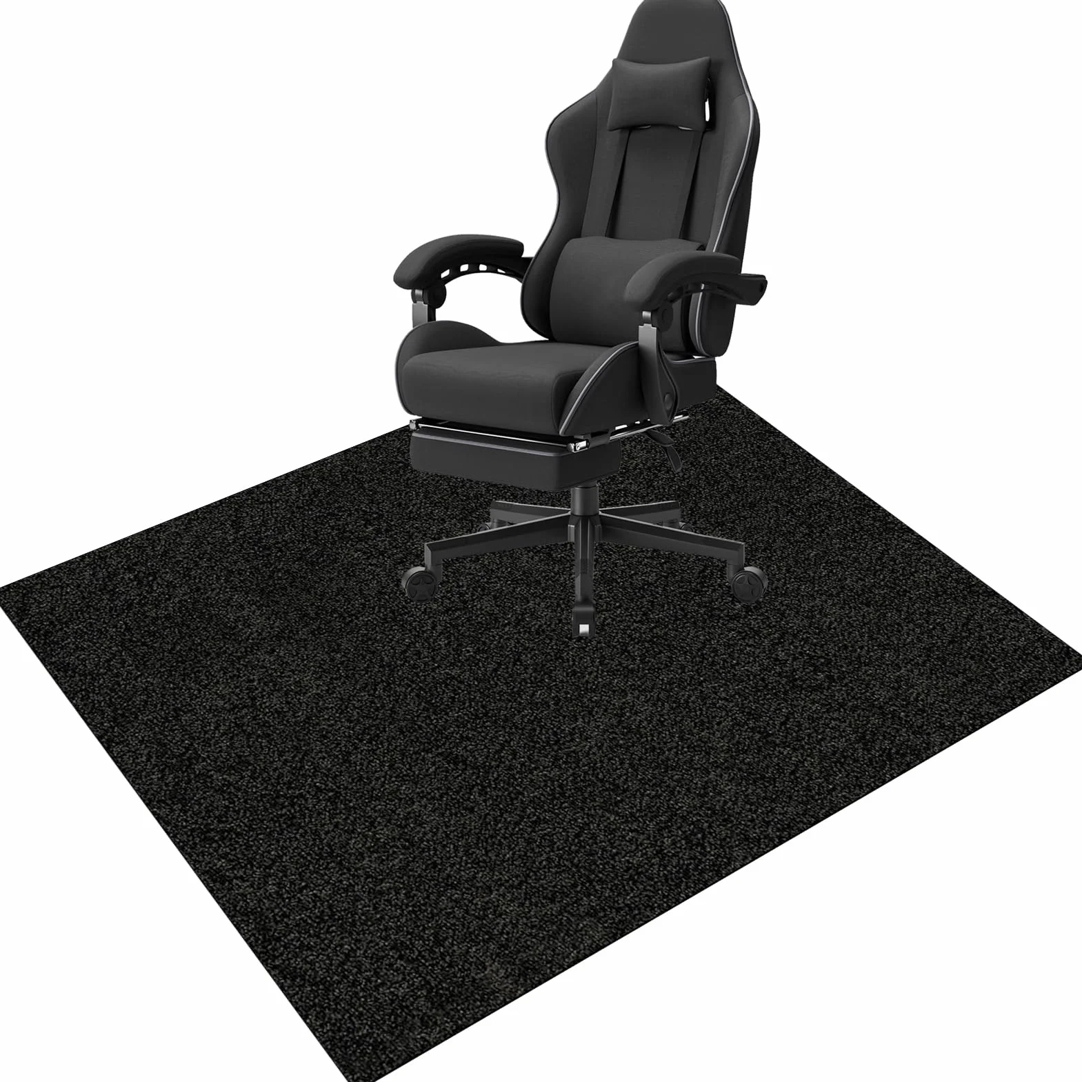 Mata pod krzesło biurkowe ochronna 160 x 180 cm antypoślizgowa na twarde podłogi