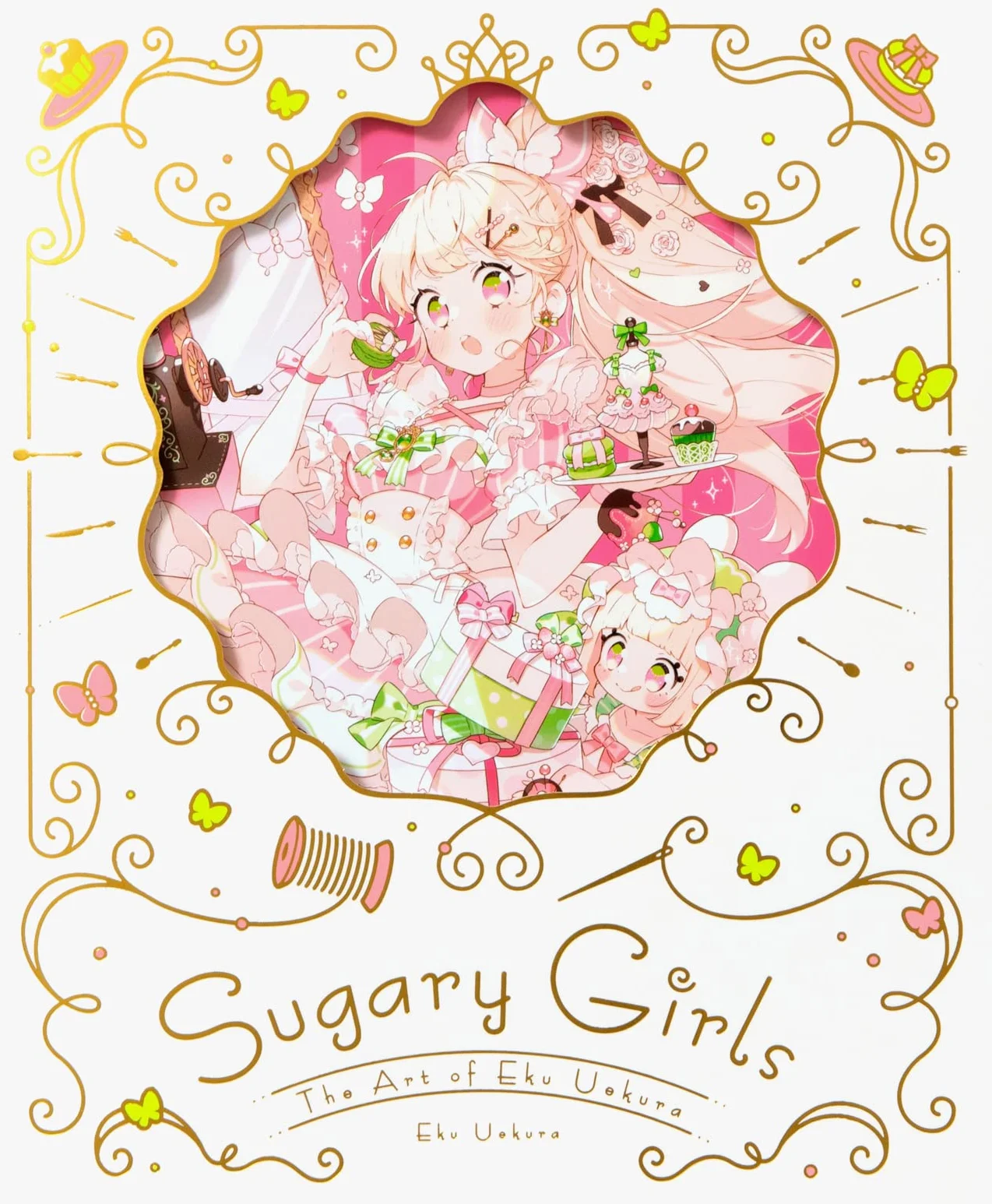 Eku Uekura Sugary Girls /anglais/japonais: The Art of Eku Uekura