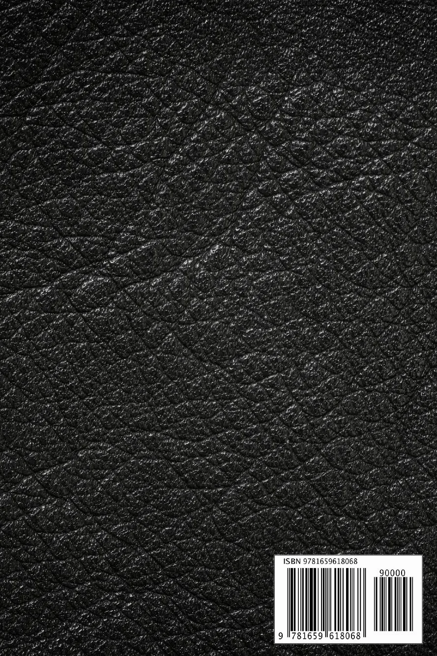 Golf Log Book for Golf Players | Golf Course Yardage Book with Leather Print