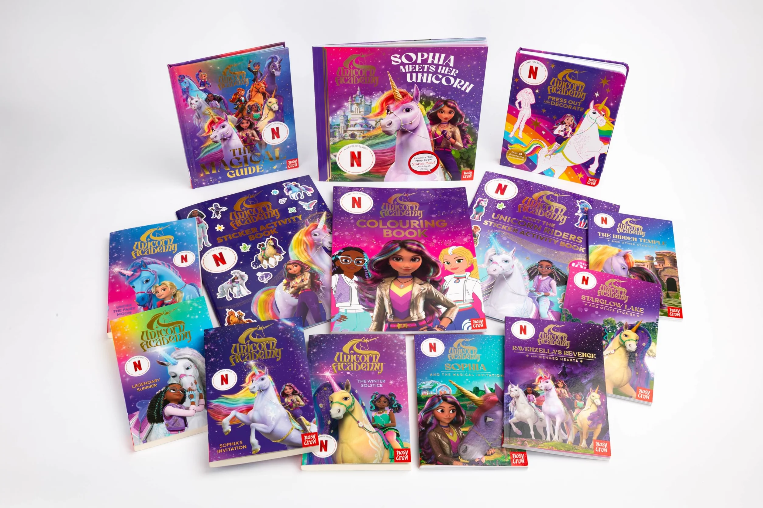 Unicorn Academy: Sticker Activity Book with over 150 Magical Stickers