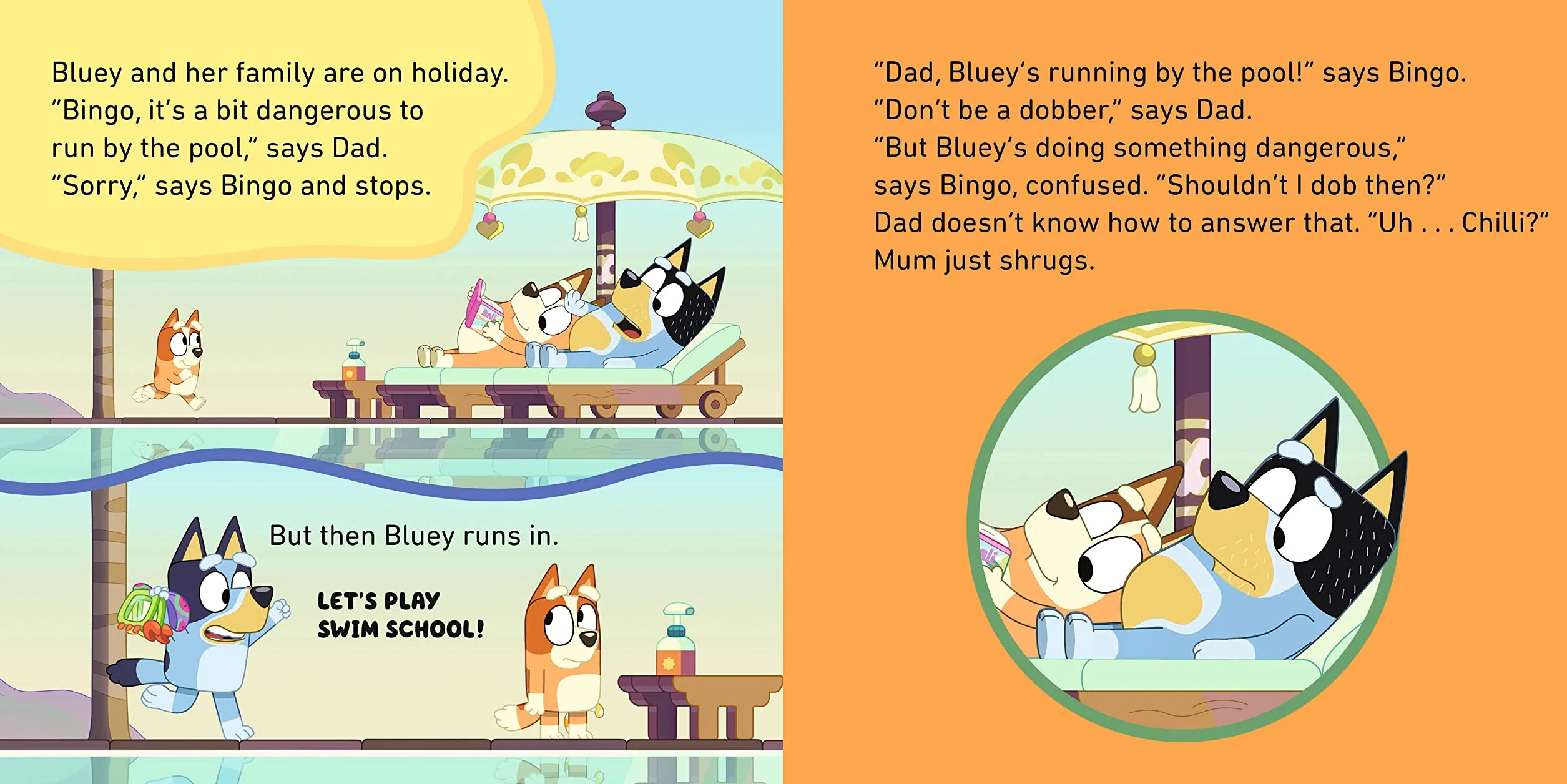 Bluey Swim School