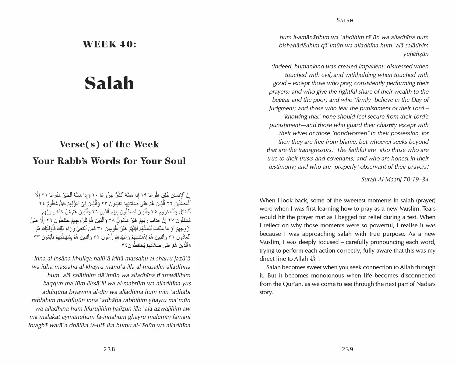 Living with the Qur’an: A yearlong journey to falling in love with Allah’s Words