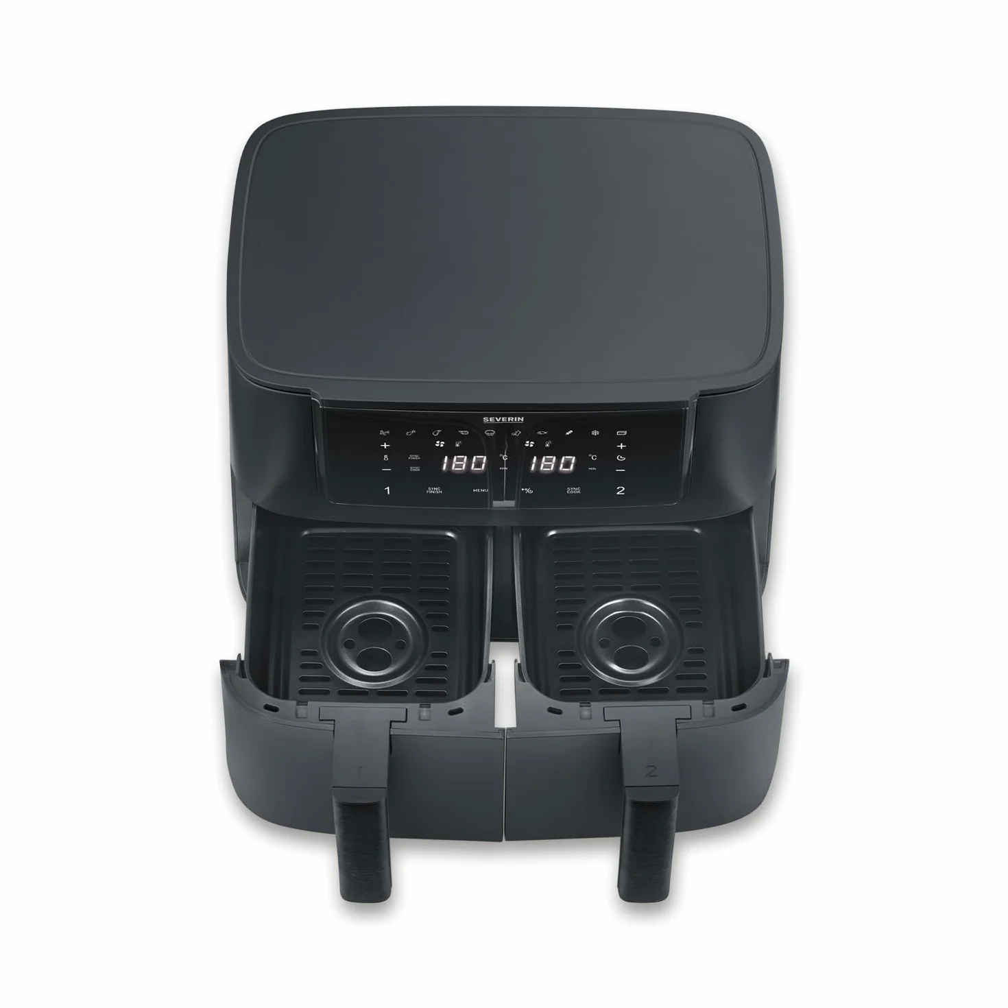 Severin Frytkownica na gorące powietrze Dual Zone 2 x 4 l 2600 W 10 programów