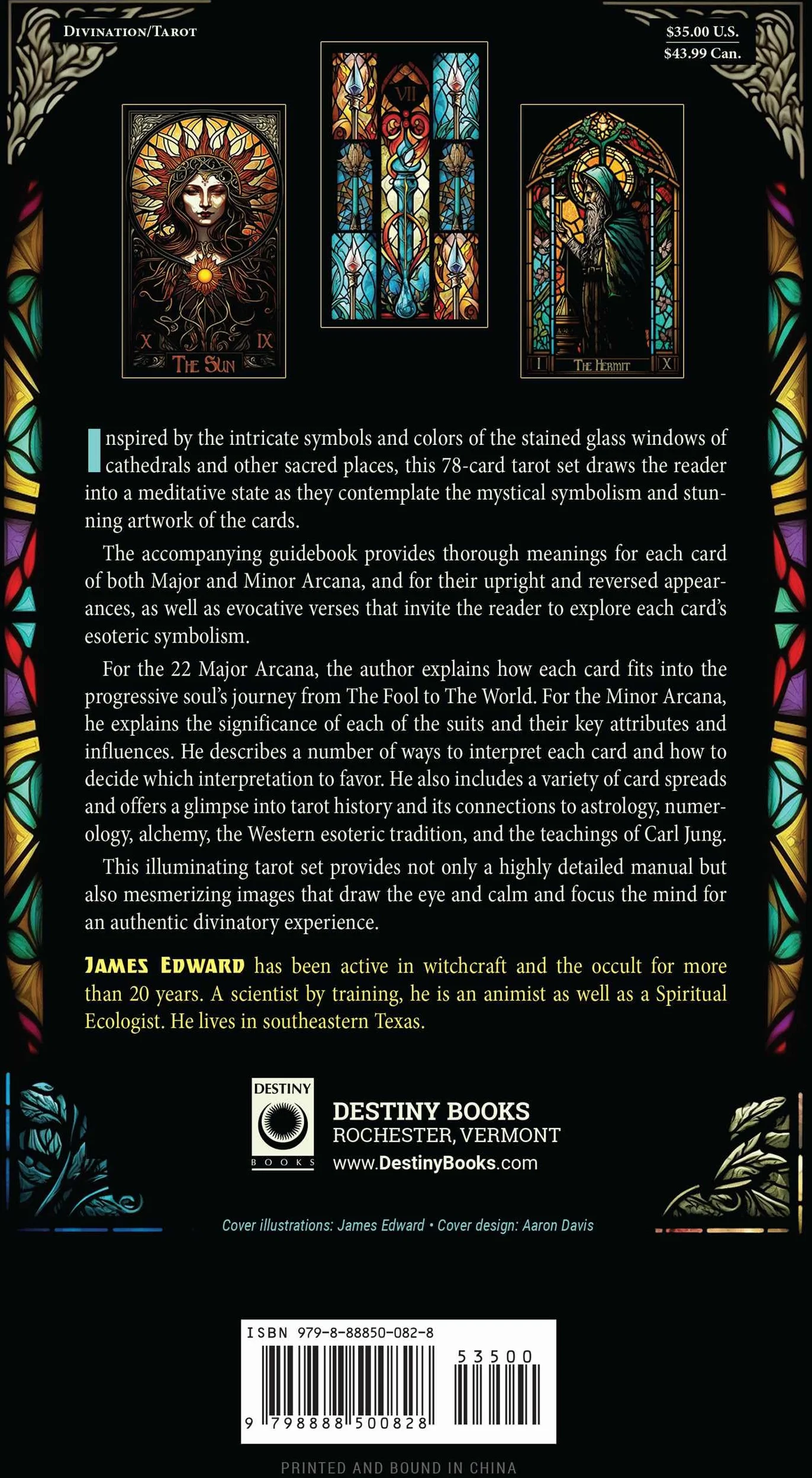 The Stained Glass Tarot: An Illuminated Journey through the Cards
