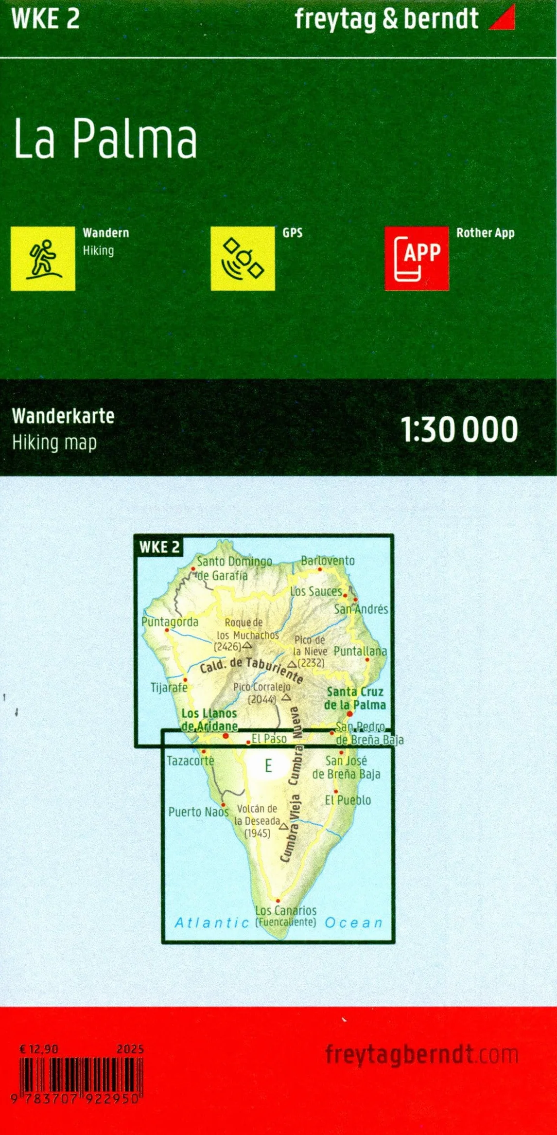 La palma: 1:30,000 scale: WKE 2