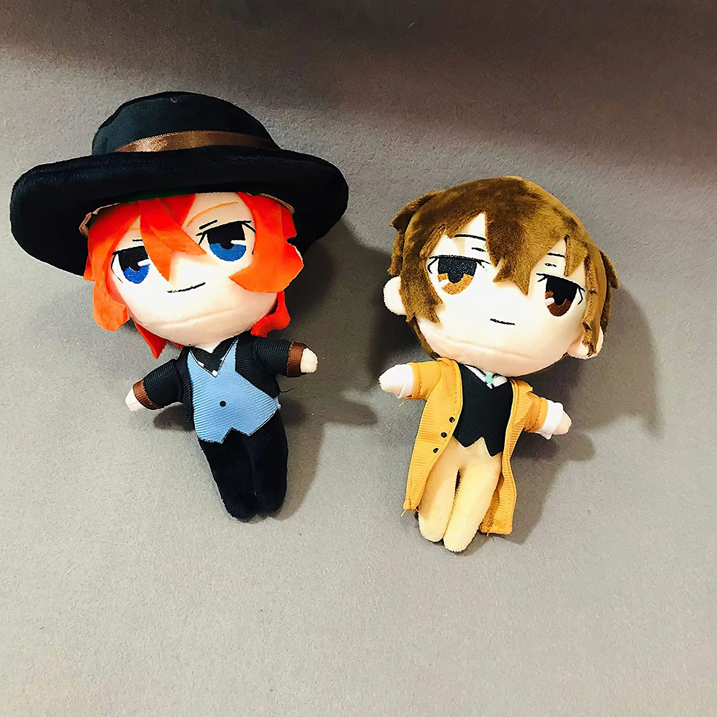 Bungo bezpańskie psy pluszowa poduszka lalka postacie anime Dazai Osamu anime kreskówka urocze poduszki do rzucania figurka pluszowa wypchana miękka dla fanów