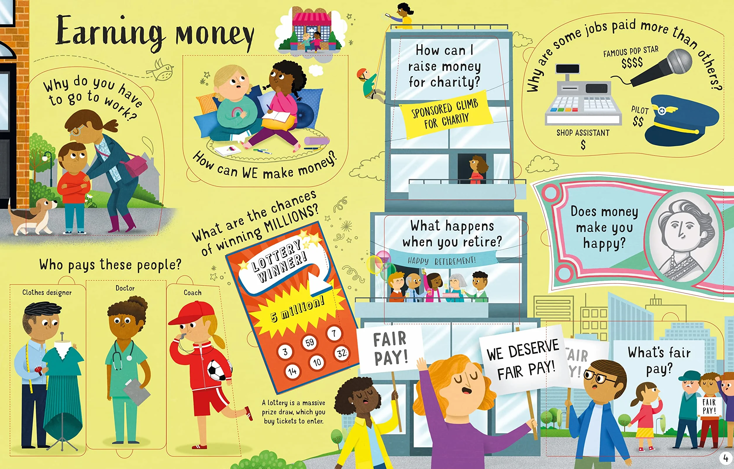 Lift-the-flap Questions and Answers about Money