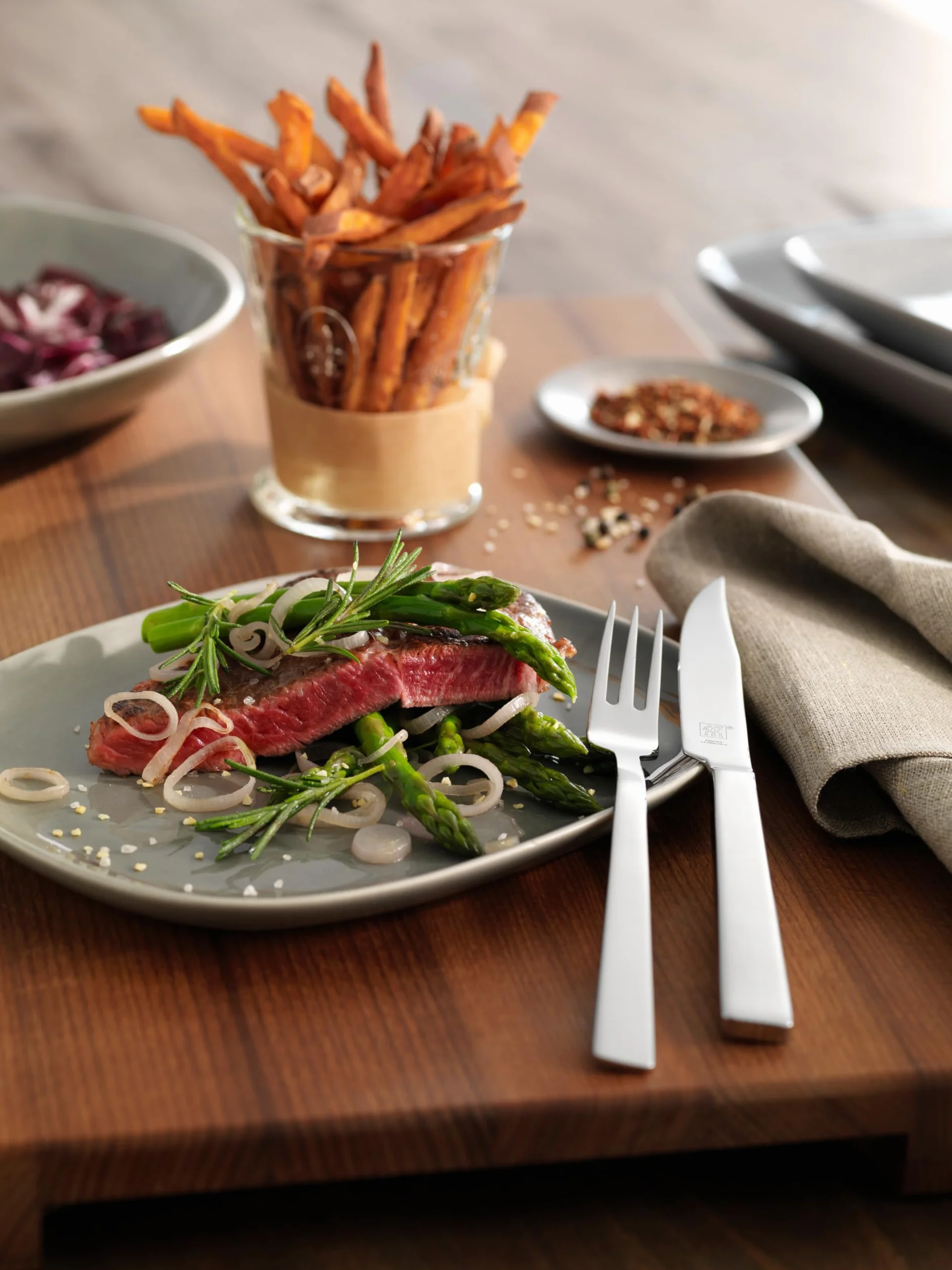 ZWILLING Dinner zestaw sztućców do steków, 2-częściowy, stal nierdzewna