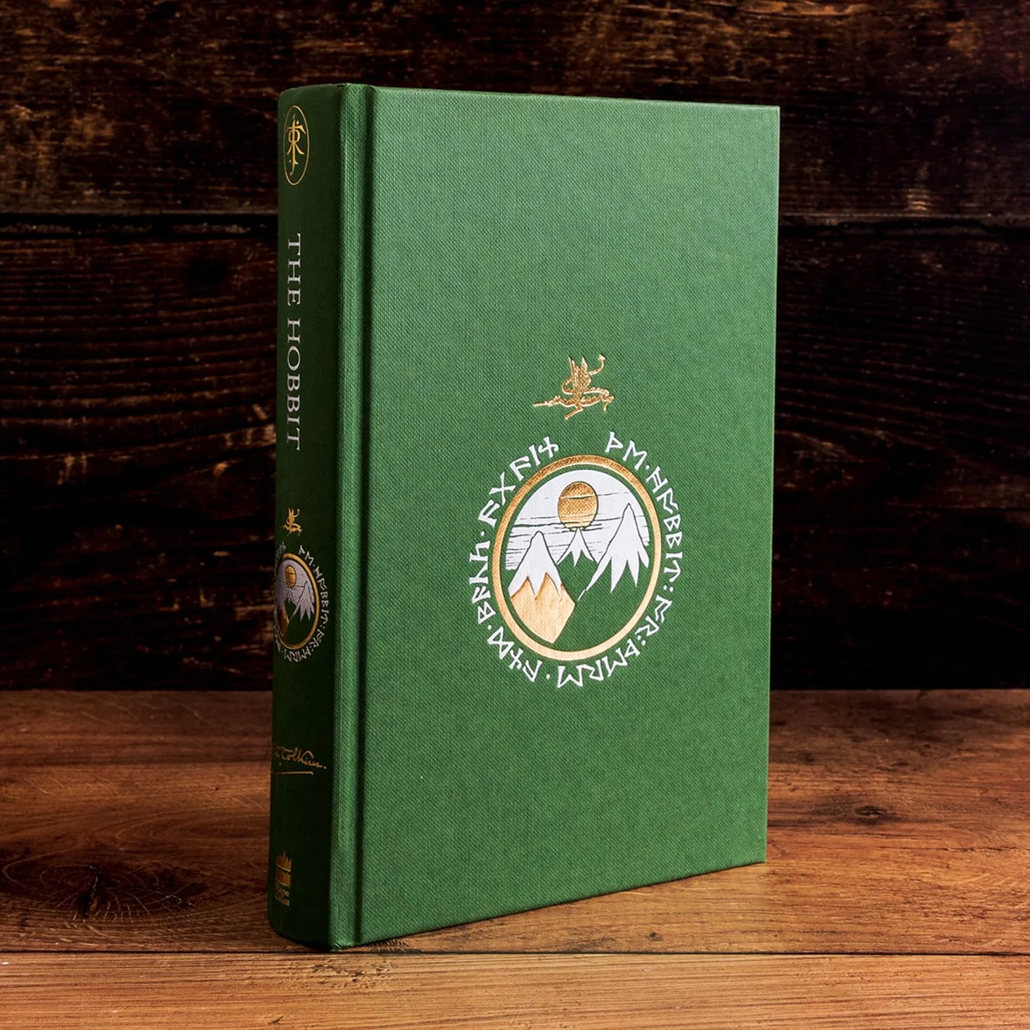 The Hobbit - Illustrated by the Author: J.R.R. Tolkien: Delve into the realm of good versus evil with this well-loved classic.