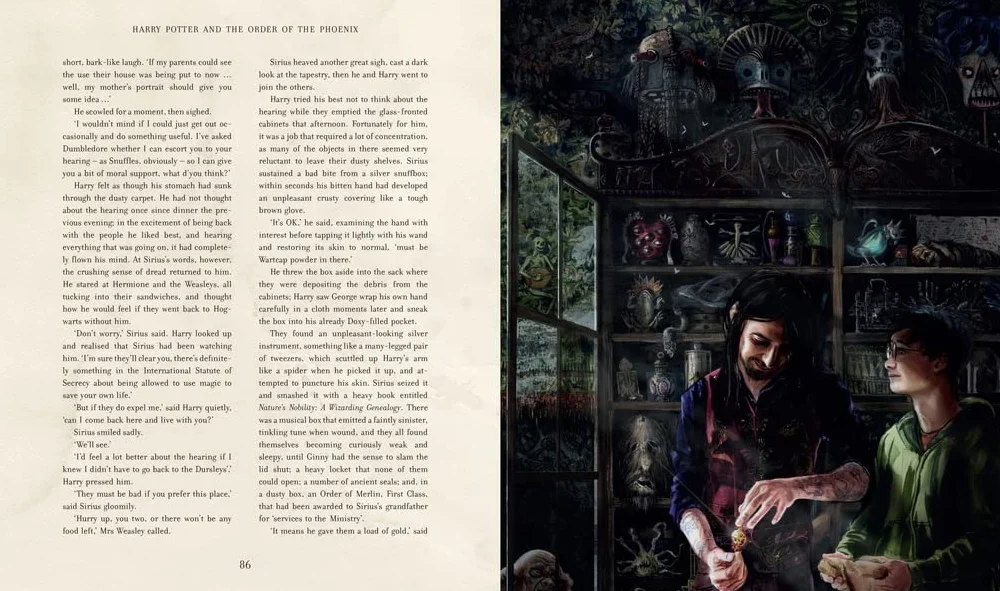 Harry Potter and the Order of the Phoenix: Illustrated Edition