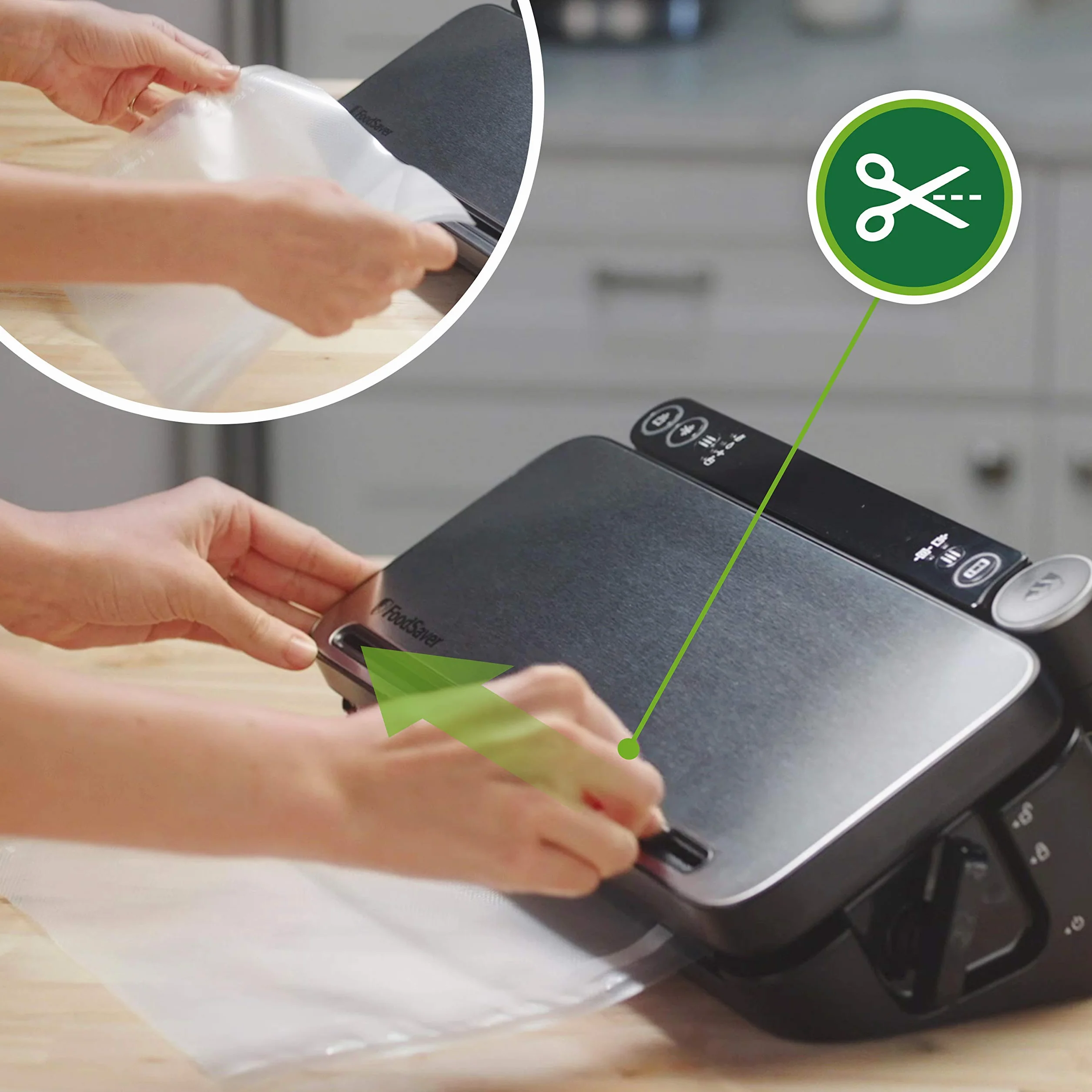 Food Saver Vs3190X Zgrzewarka Próżniowa Czarny Srebrny