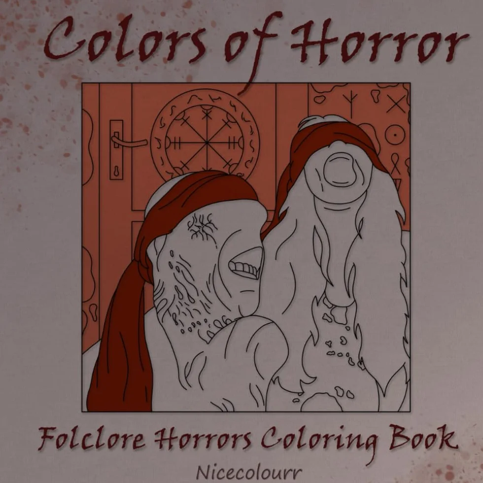 Colors of Horror: Folclore Coloring Book