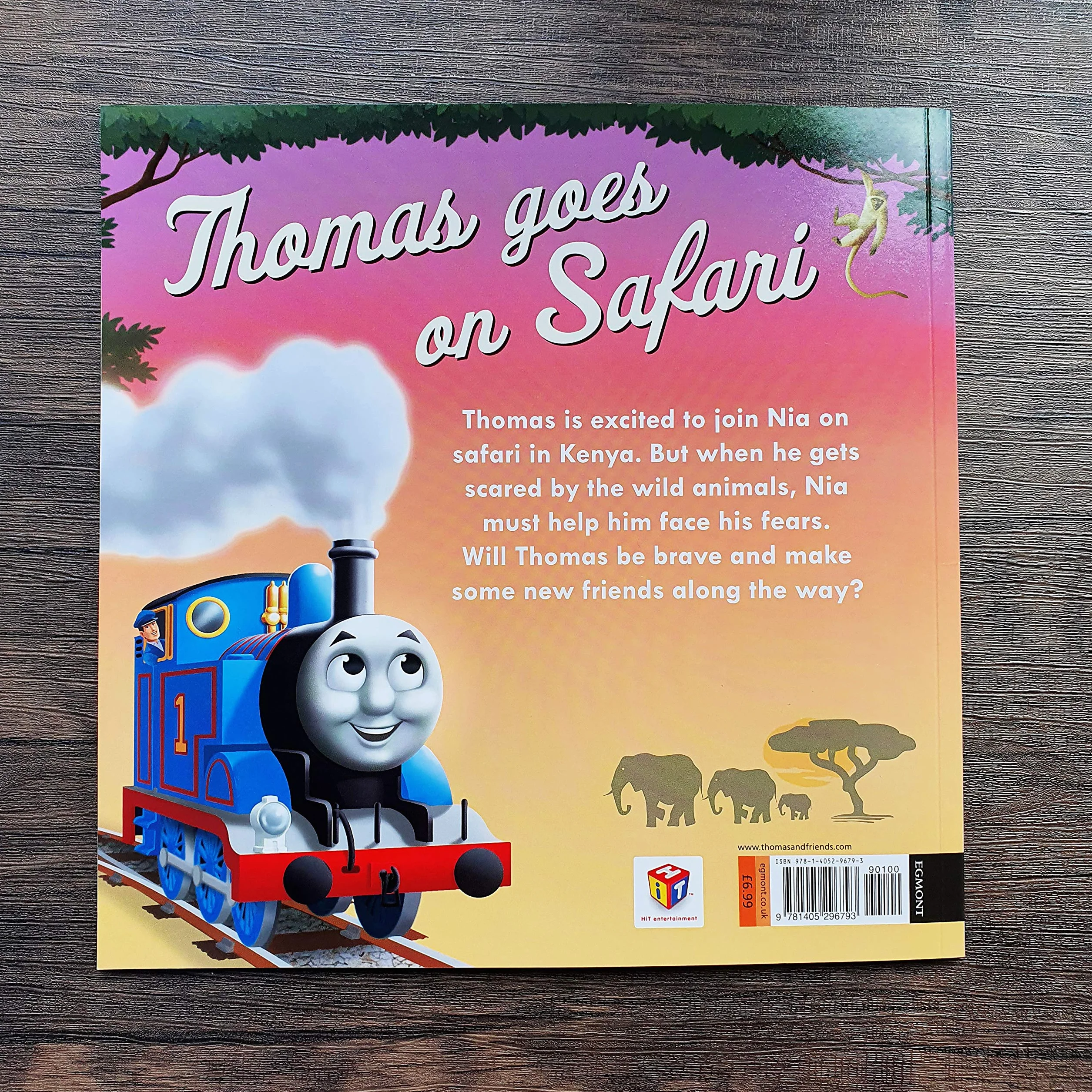 Thomas & Friends: Thomas Goes on Safari Adventure Book for Kids Ages 1-5