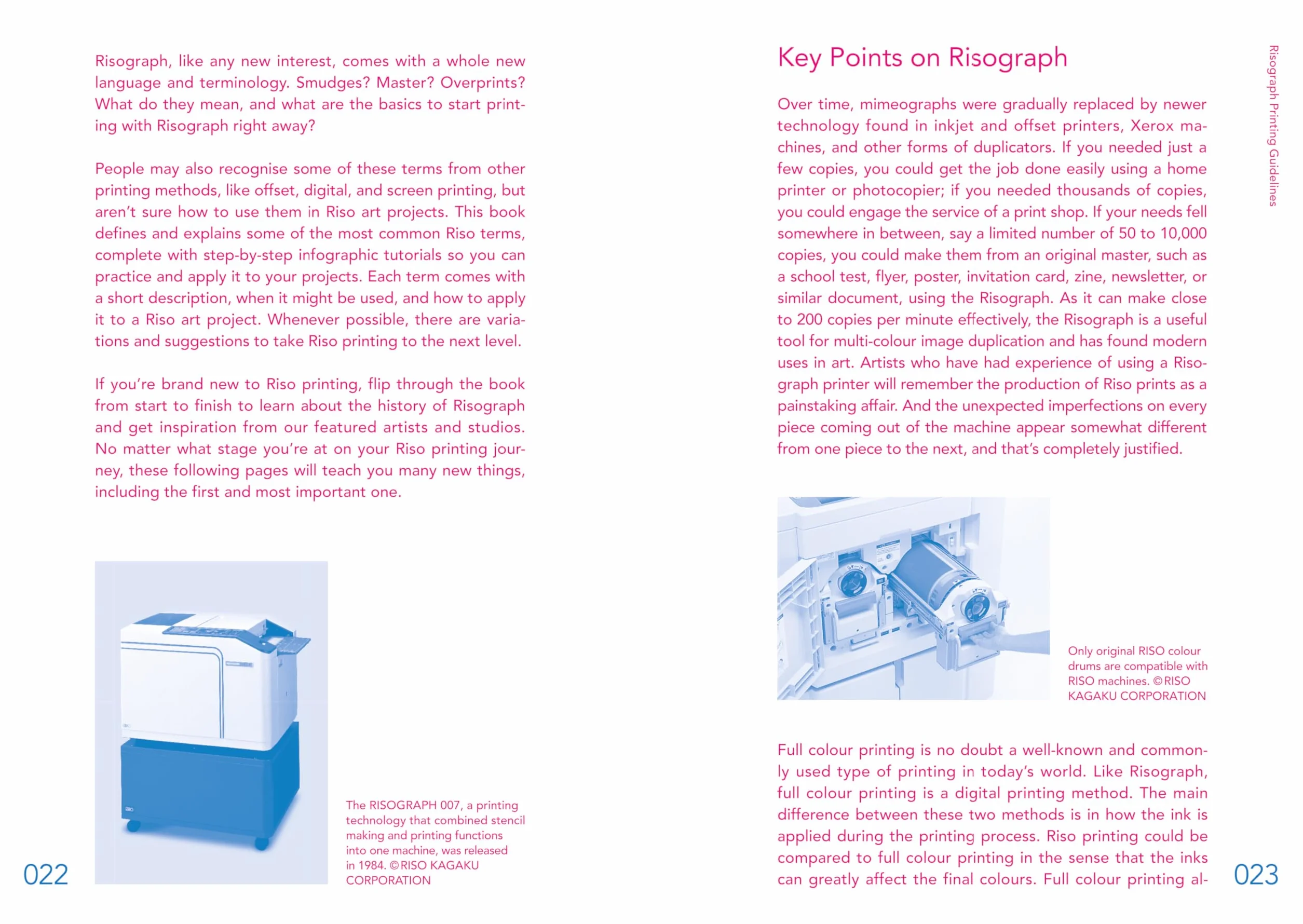 Riso Master A creative s guide to mastering risography /anglais