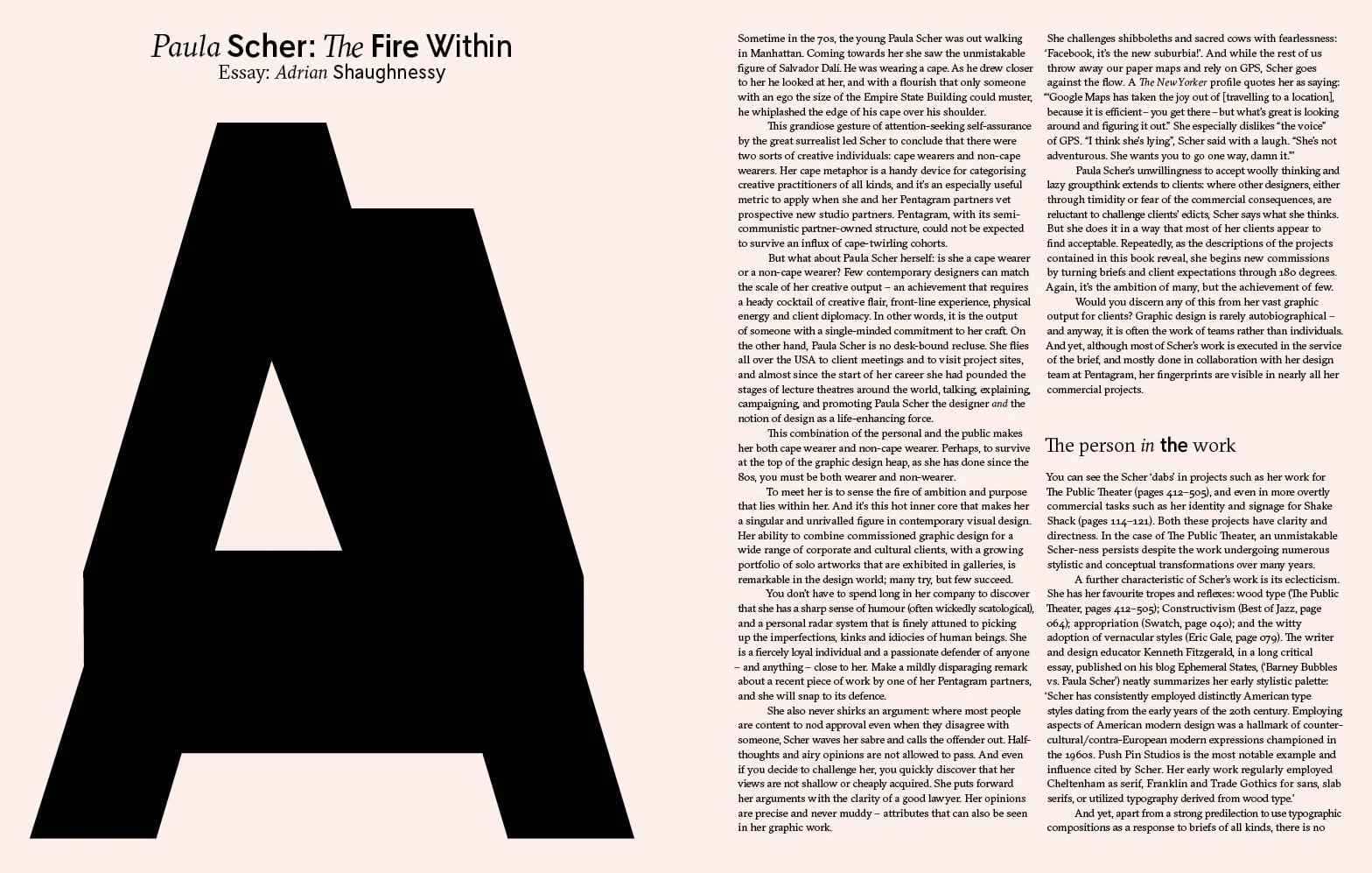Paula Scher: Works /anglais
