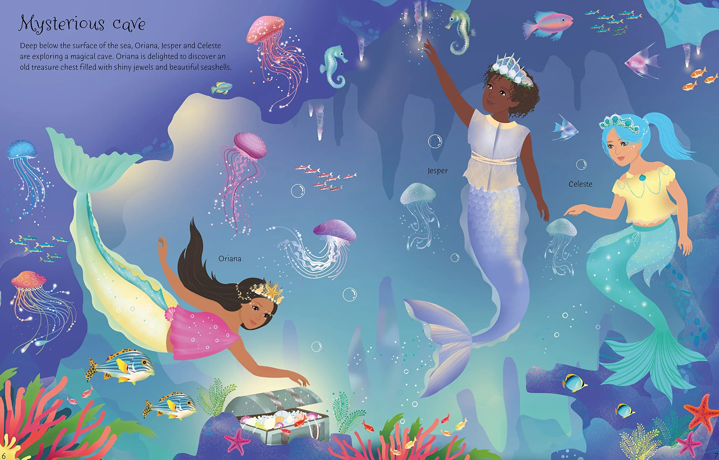 Sticker Dolly Dressing Mermaid Kingdom