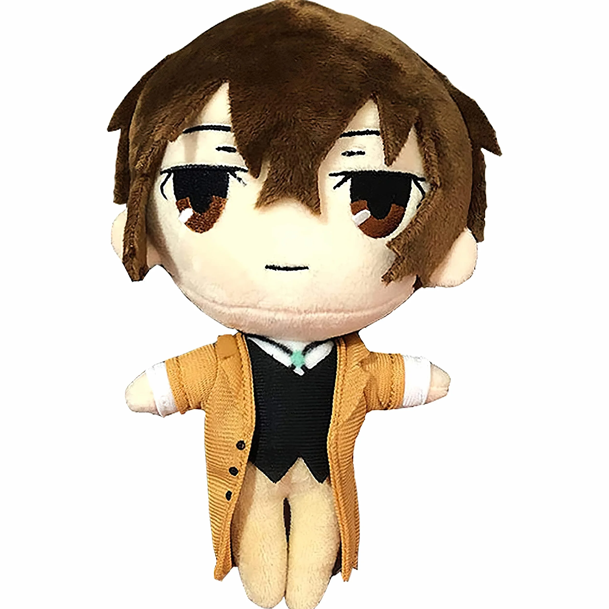 Bungo bezpańskie psy pluszowa poduszka lalka postacie anime Dazai Osamu anime kreskówka urocze poduszki do rzucania figurka pluszowa wypchana miękka dla fanów