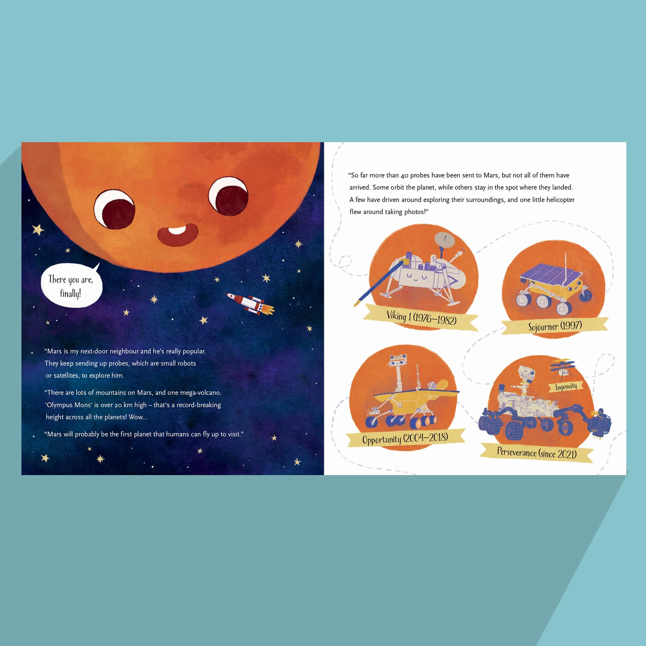 A Little Blue Dot: A fact-packed story about the planets of our solar system as told by Earth for young children (4 to 8)